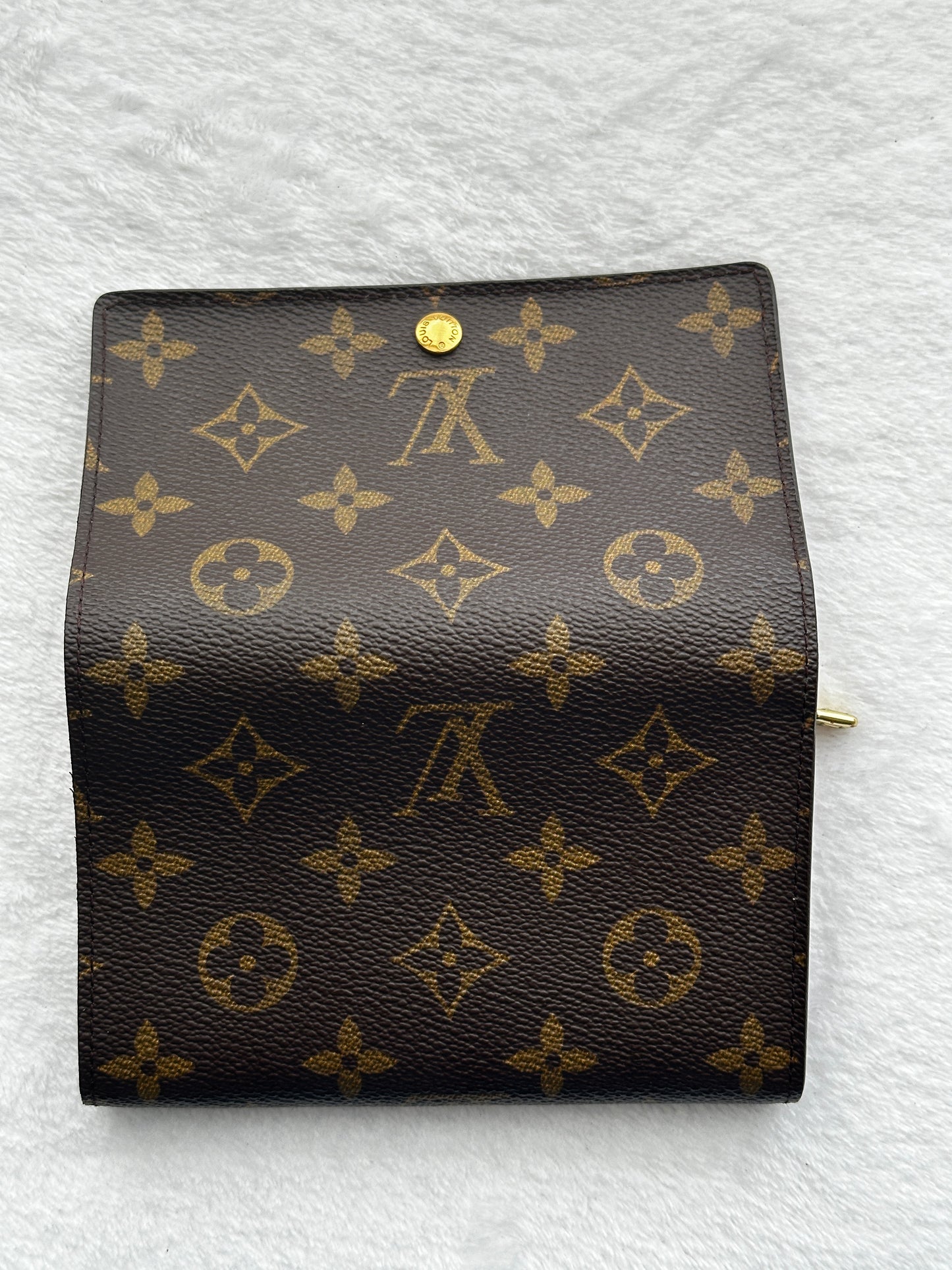 Authentic Louis Vuitton Monogram Porte Monnaie Wallet