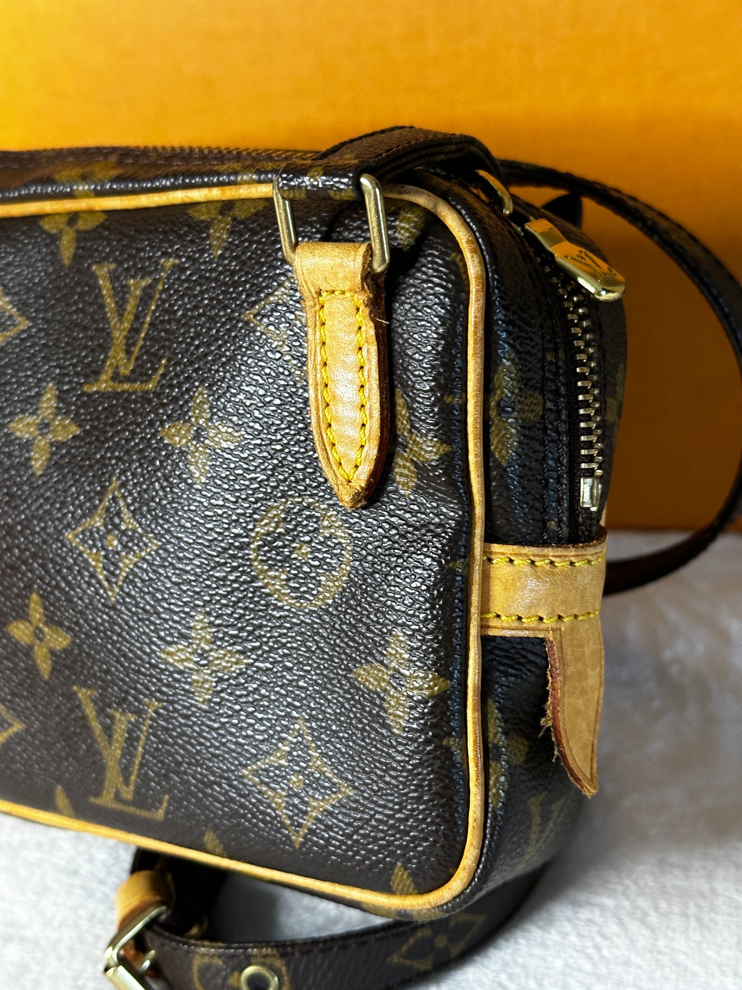 Authentic Louis Vuitton Monogram Marly Crossbody