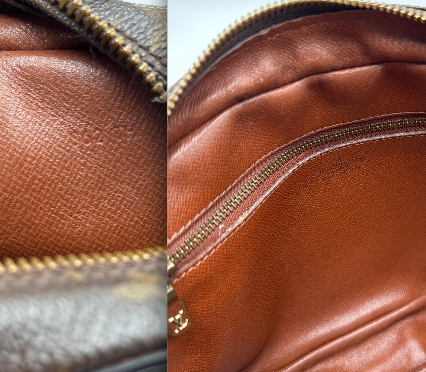 Authentic 1986 Louis Vuitton Monogram Trocadero 23 Crossbody