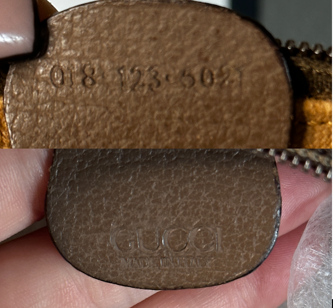 Authentic Gucci GG Wristlet Pouch into Crossbody
