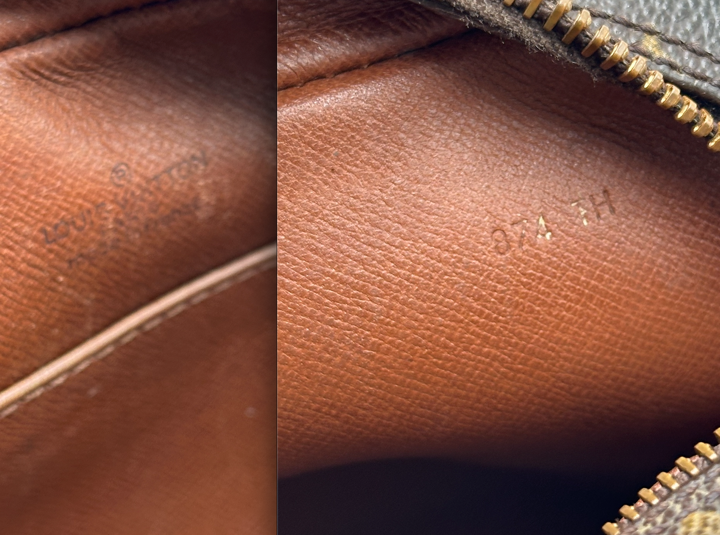 Authentic 1984 Louis Vuitton Monogram Trocadero 23 Crossbody