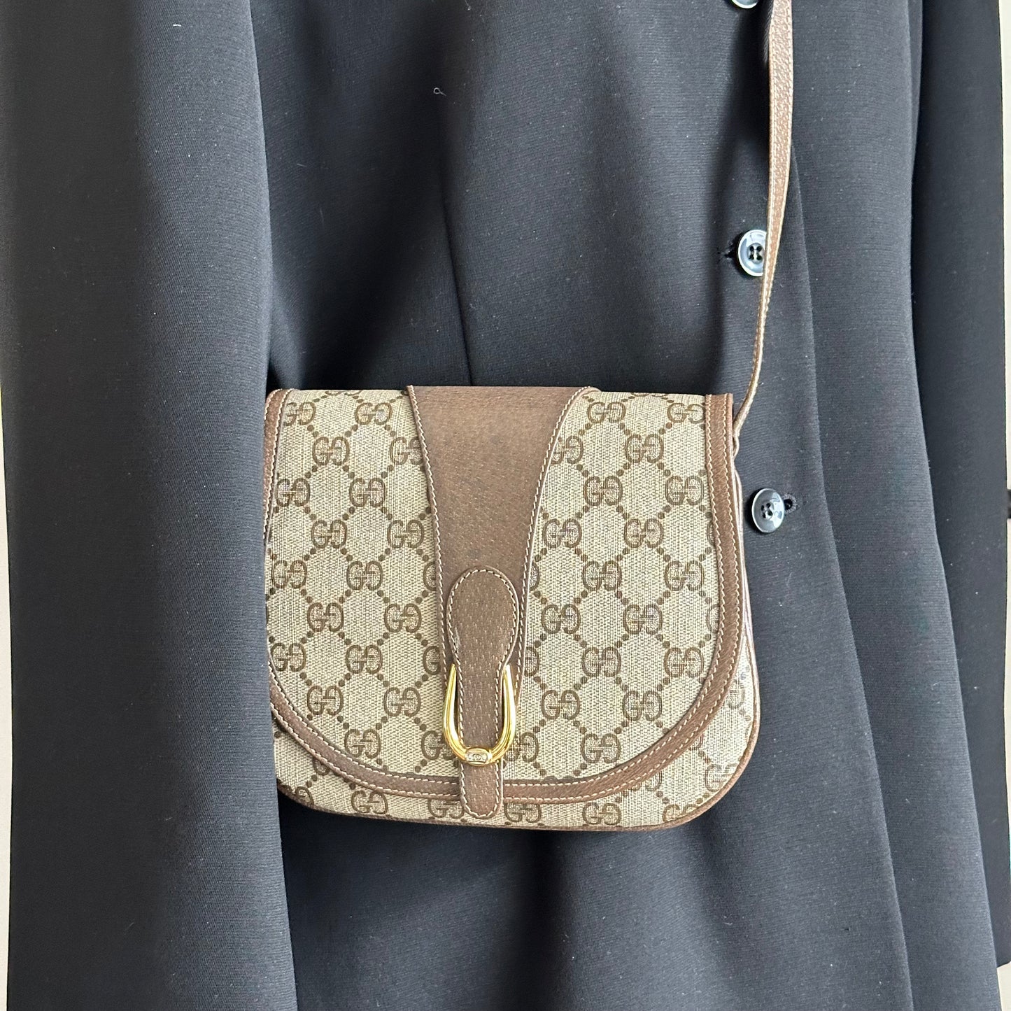 Authentic GUCCI Horsebit Vintage Crossbody