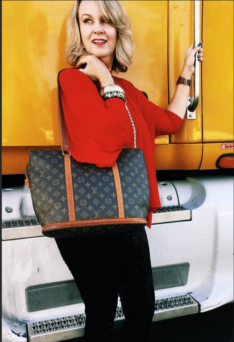 Authentic Louis Vuitton Monogram Babylone Tote