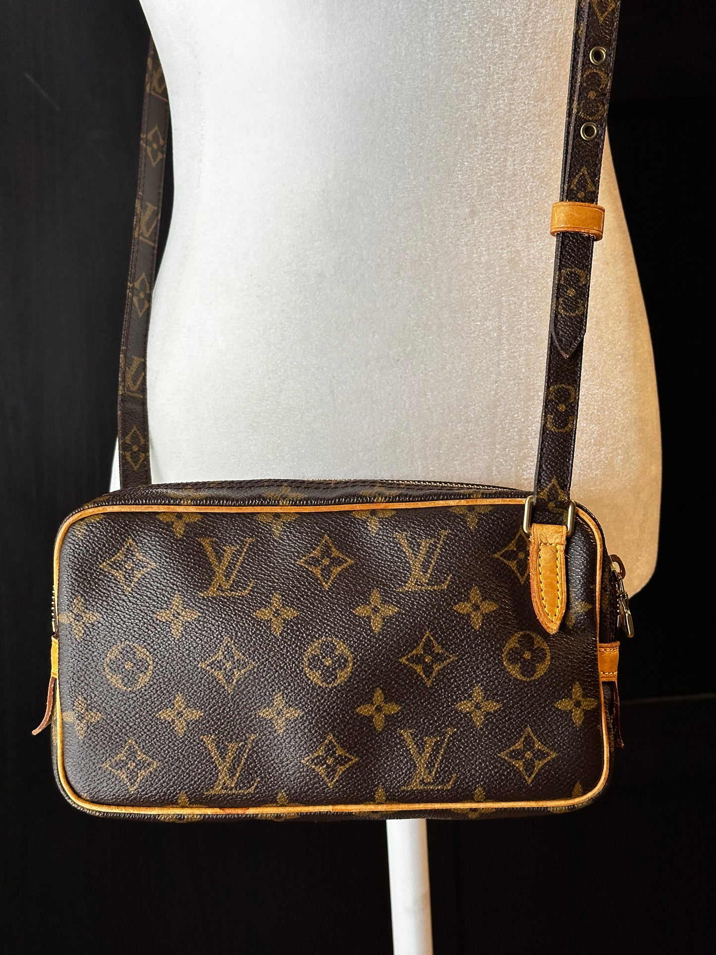 Authentic Louis Vuitton Monogram Marly Crossbody