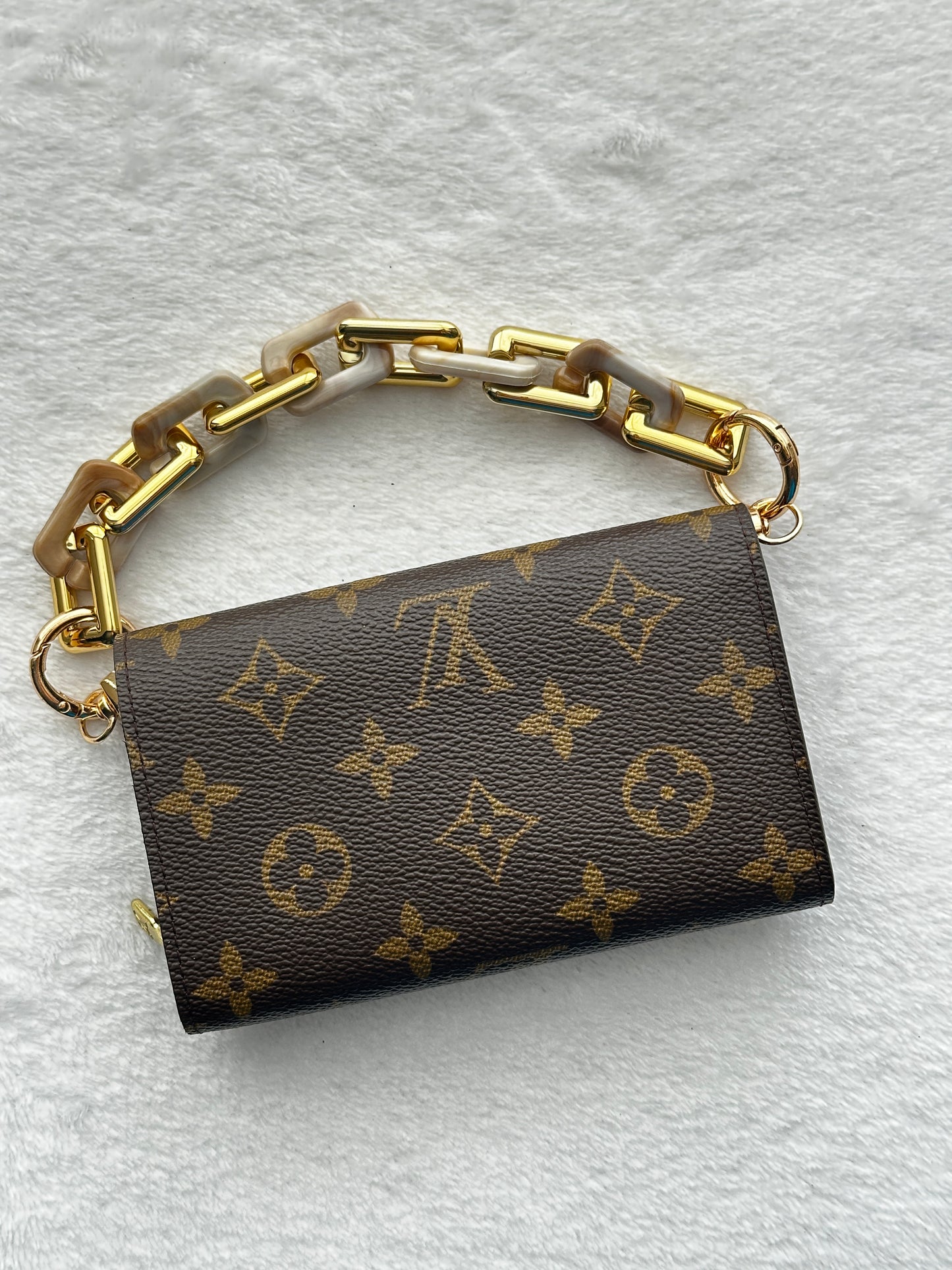 Authentic Louis Vuitton Monogram Porte Monnaie Wallet