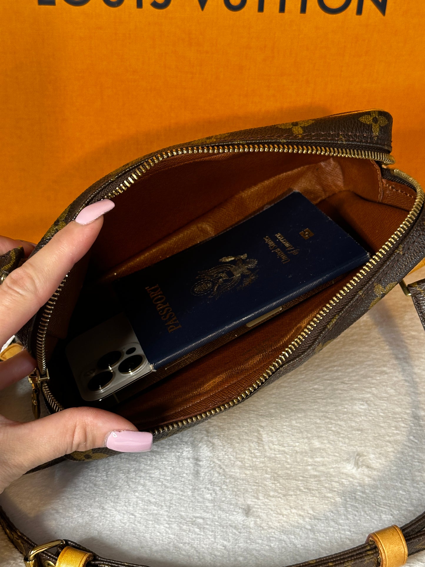 Authentic Louis Vuitton Monogram Marly Crossbody