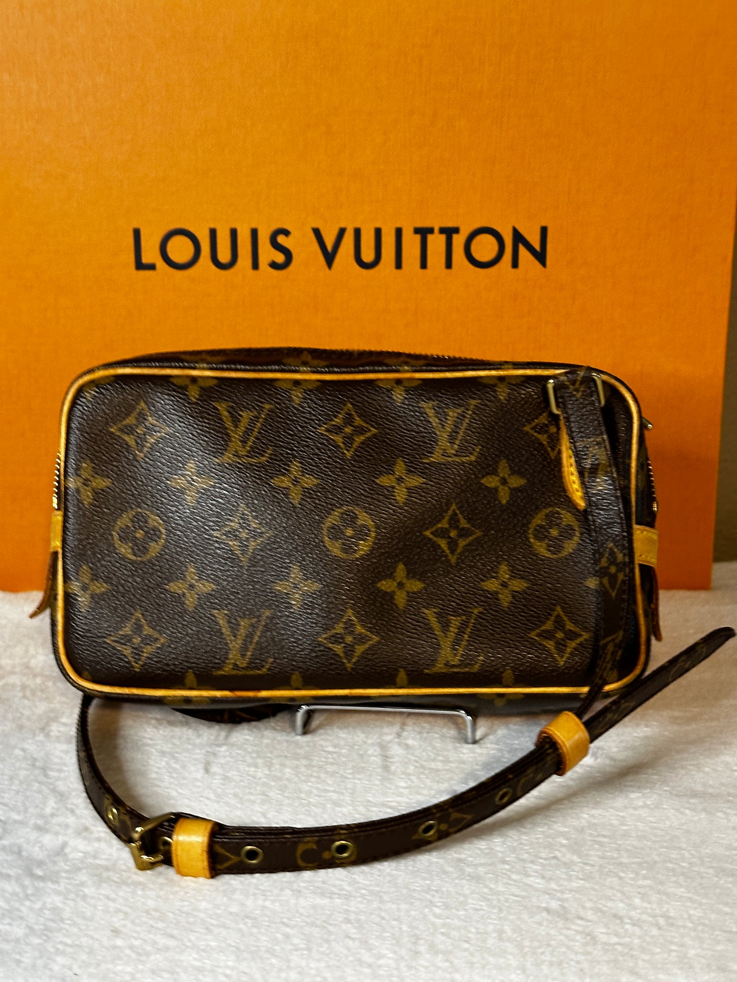 Authentic Louis Vuitton Monogram Marly Crossbody