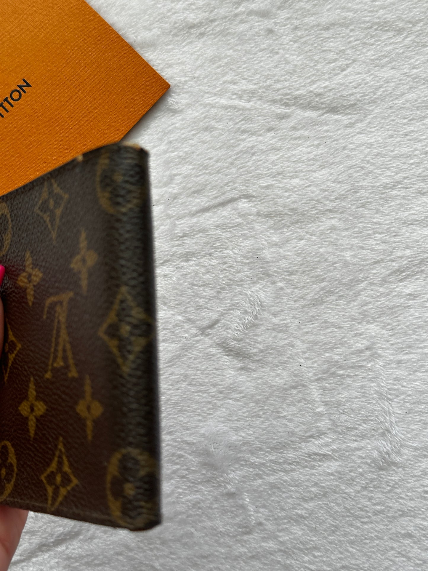 Authentic Lois Vuitton Monogram Mens Bifold Wallet