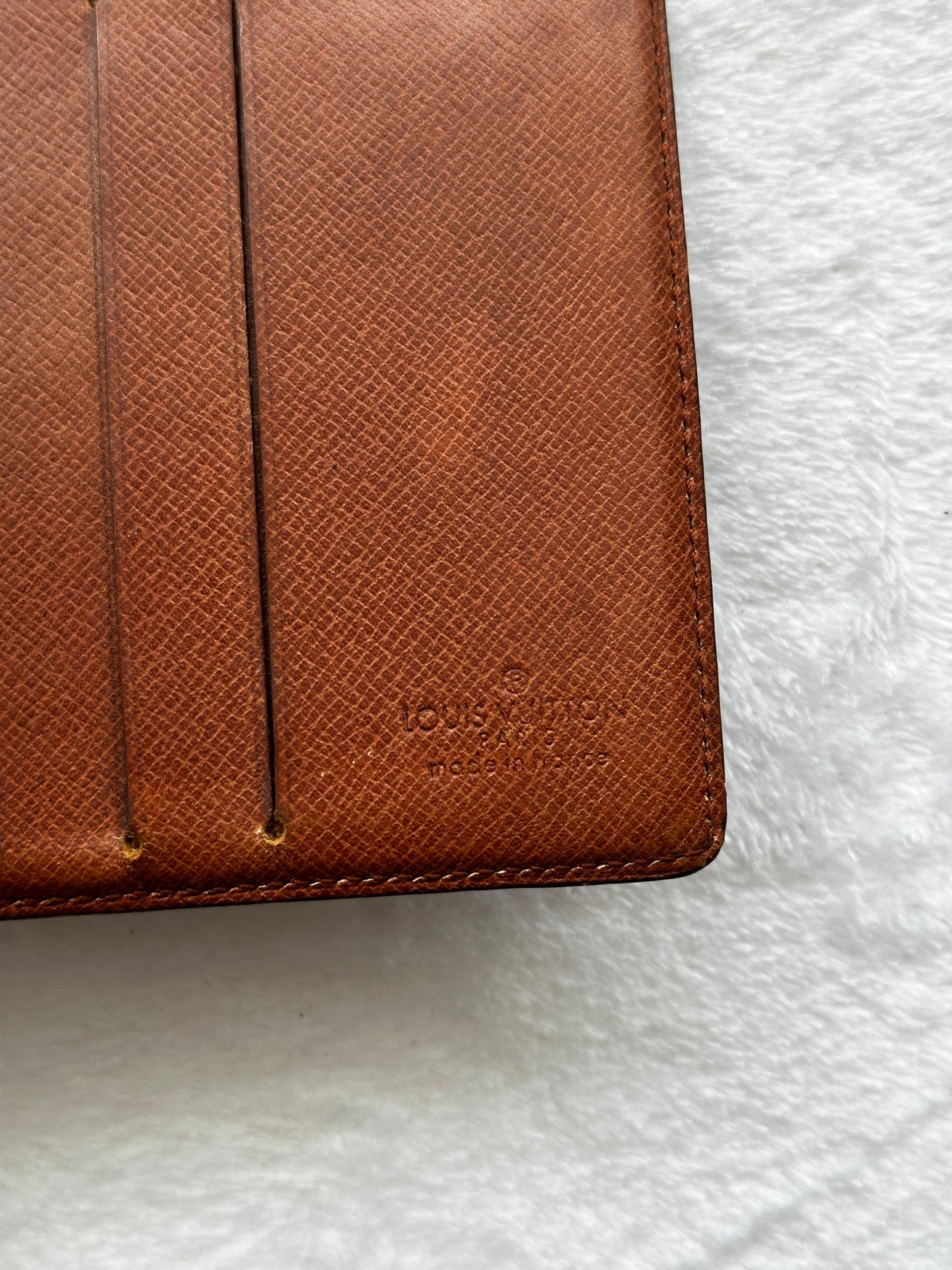 Authentic Lois Vuitton Monogram Mens Bifold Wallet