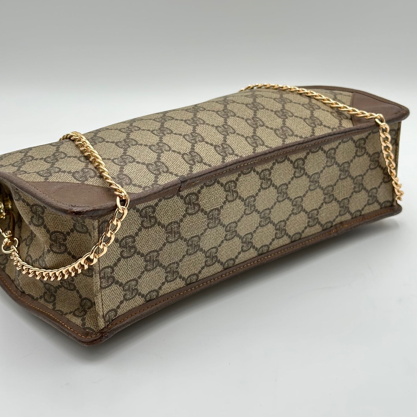 Authentic GUCCI GG Canvas Zipper Pouch Crossbody