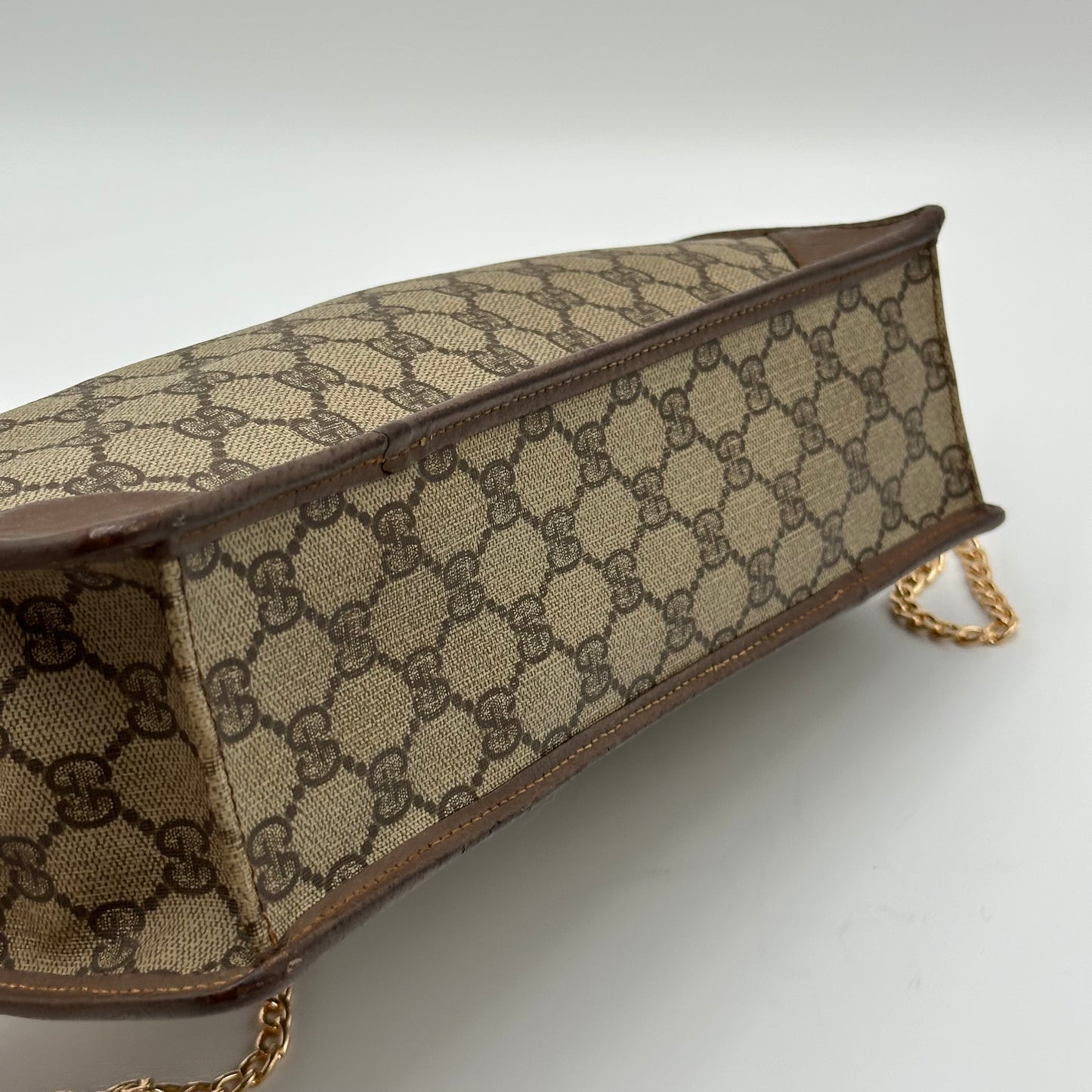 Authentic GUCCI GG Canvas Zipper Pouch Crossbody