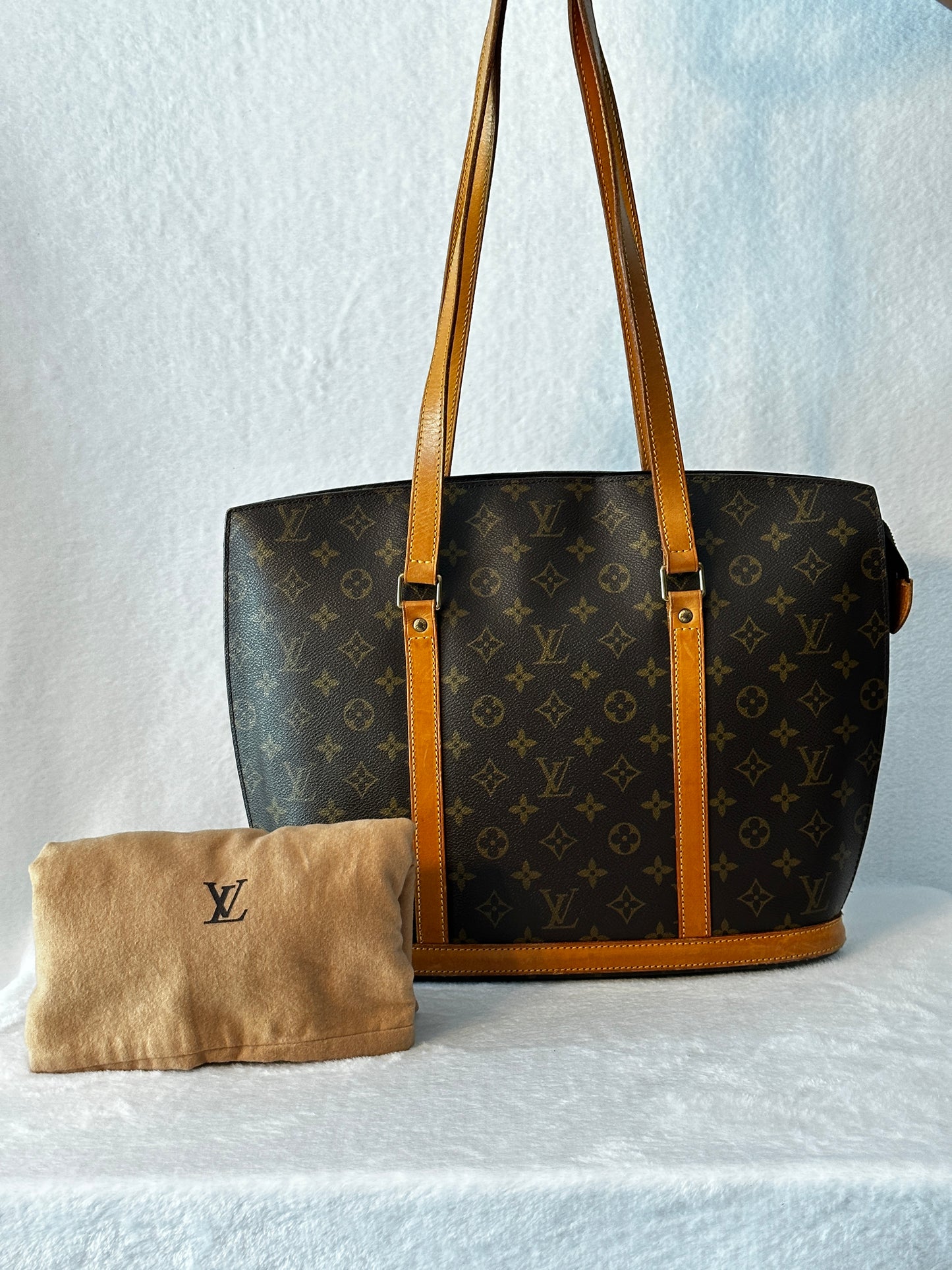 Authentic Louis Vuitton Monogram Babylone Tote