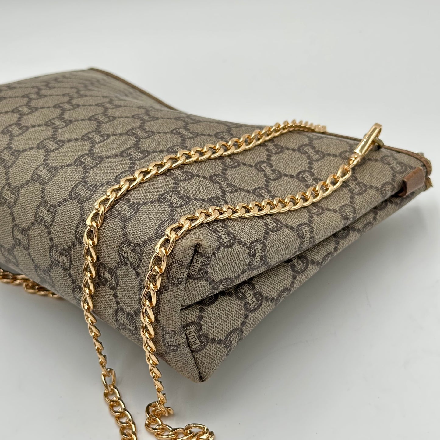 Authentic GUCCI GG Canvas Zipper Pouch Crossbody