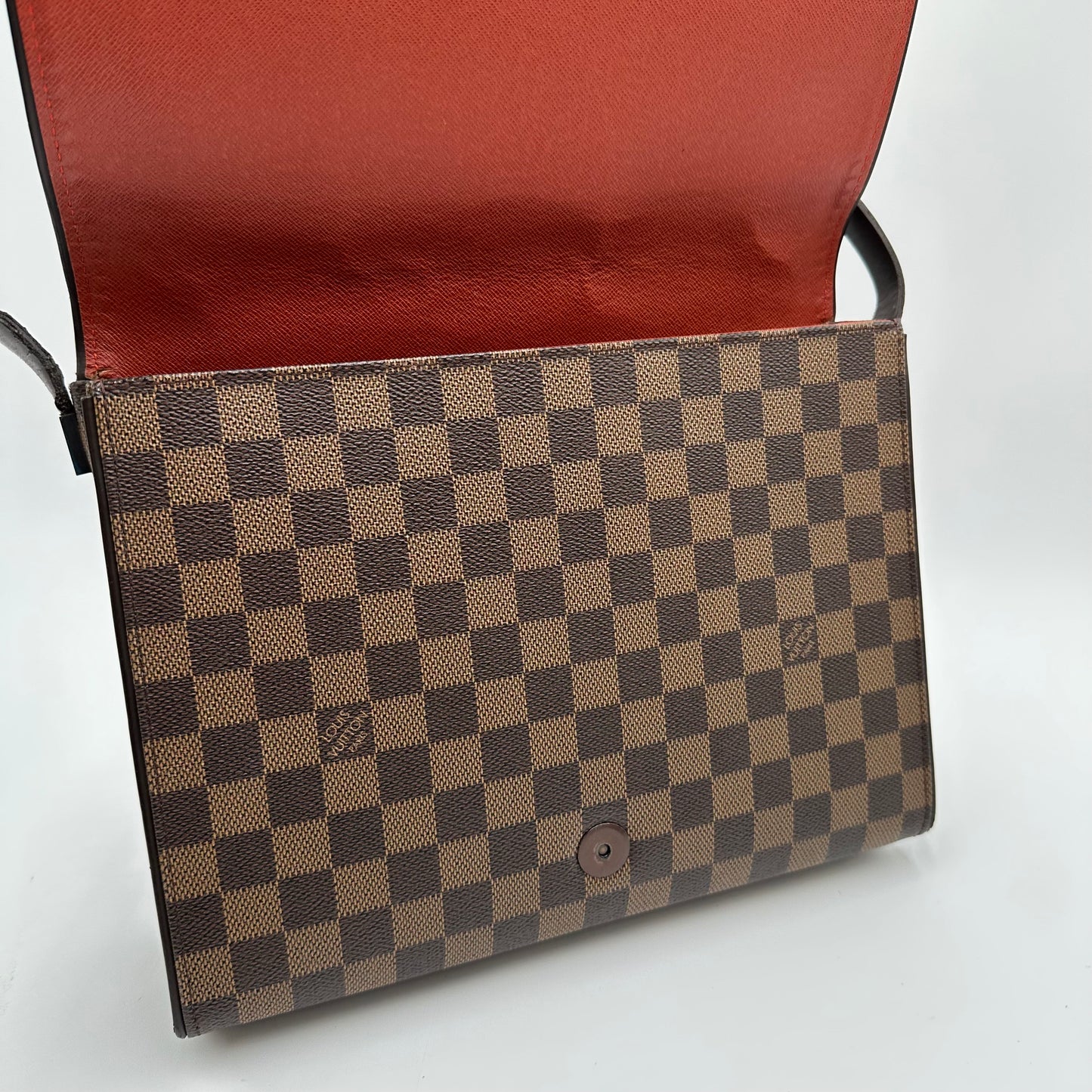 2007 Authentic Louis Vuitton Damier Ebene Tribeca Shoulder Handbag
