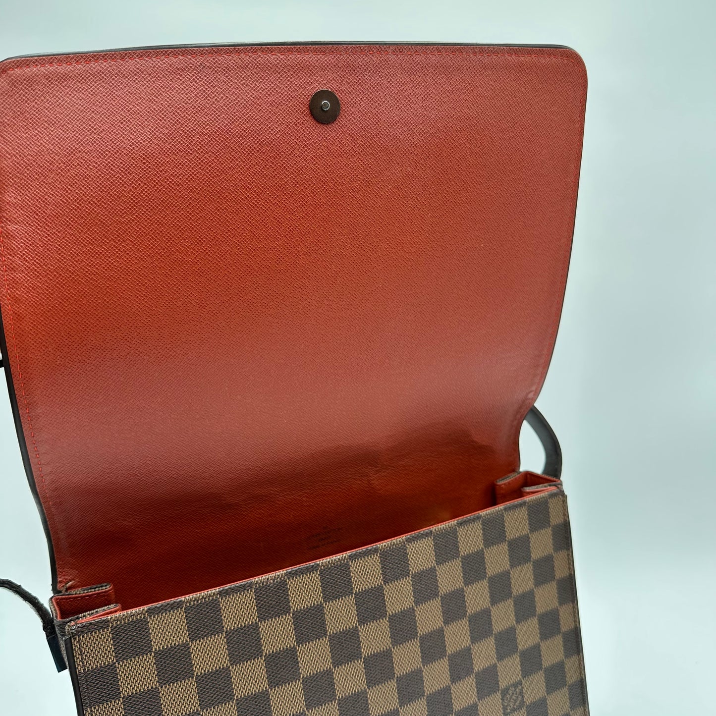 2007 Authentic Louis Vuitton Damier Ebene Tribeca Shoulder Handbag