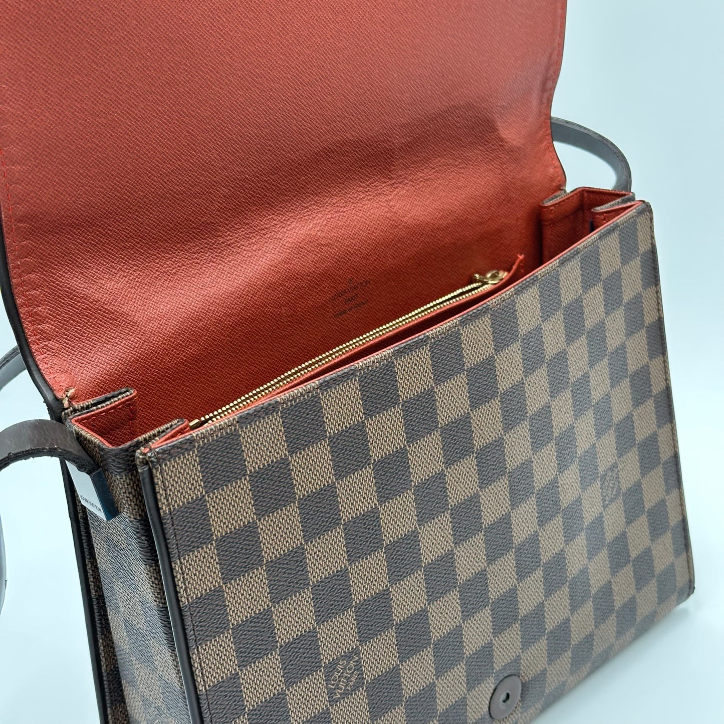 2007 Authentic Louis Vuitton Damier Ebene Tribeca Shoulder Handbag