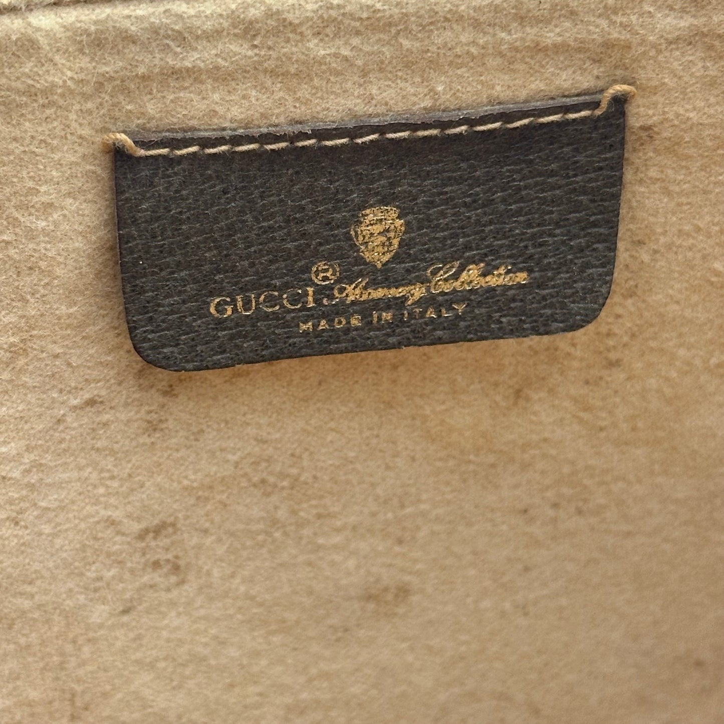 Authentic GUCCI GG Canvas Zipper Pouch Crossbody