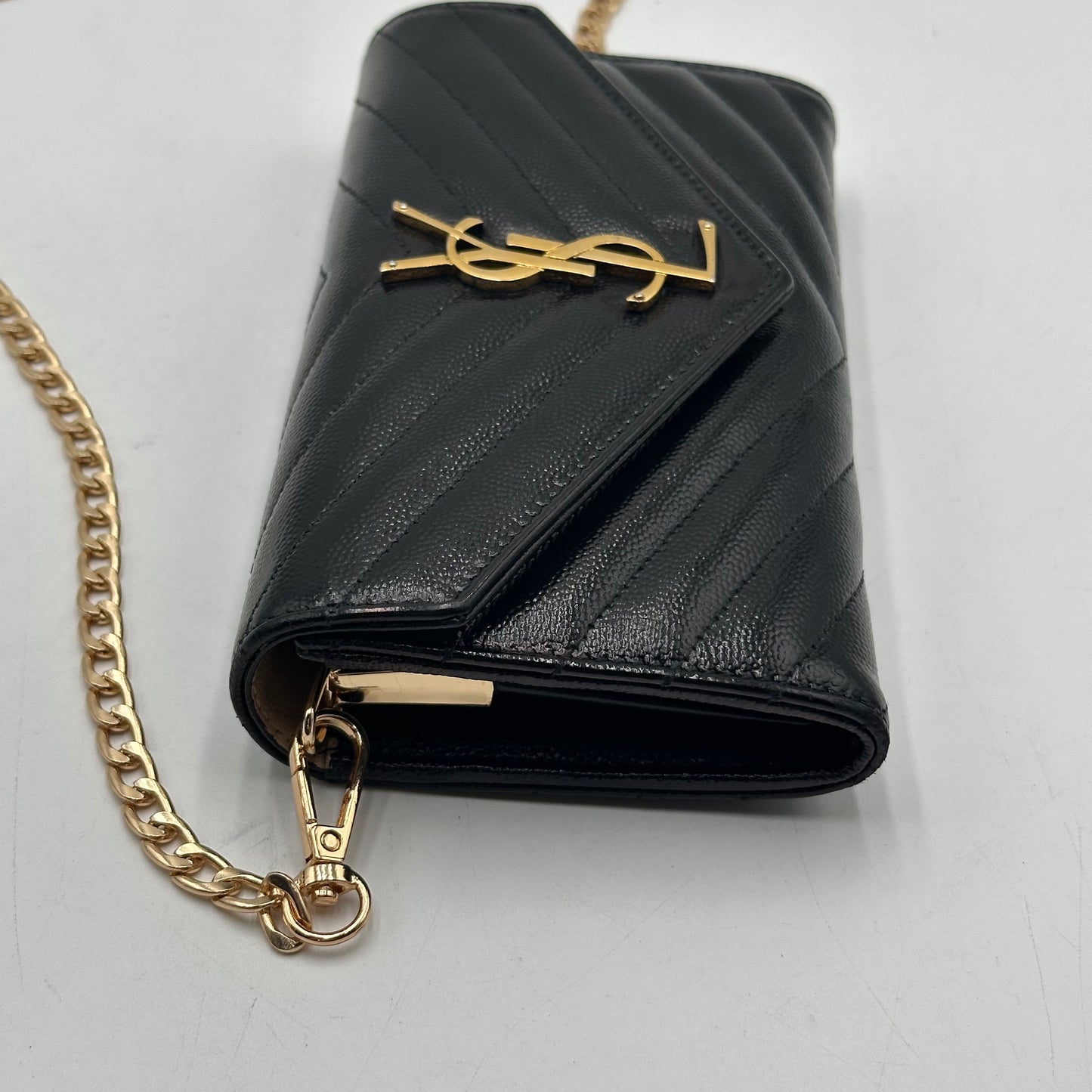 Authentic YSL Cassandre Matelasse Envelope Wallet Crossbody
