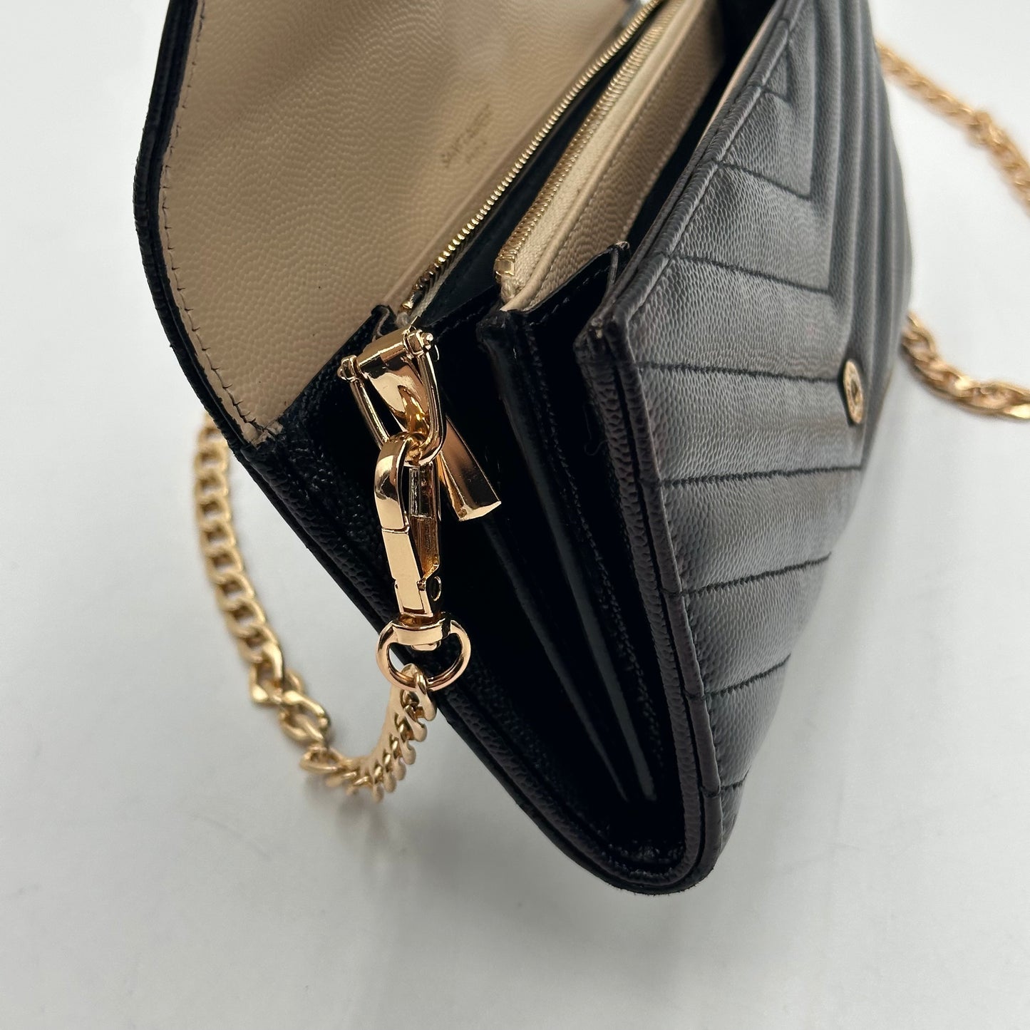 Authentic YSL Cassandre Matelasse Envelope Wallet Crossbody