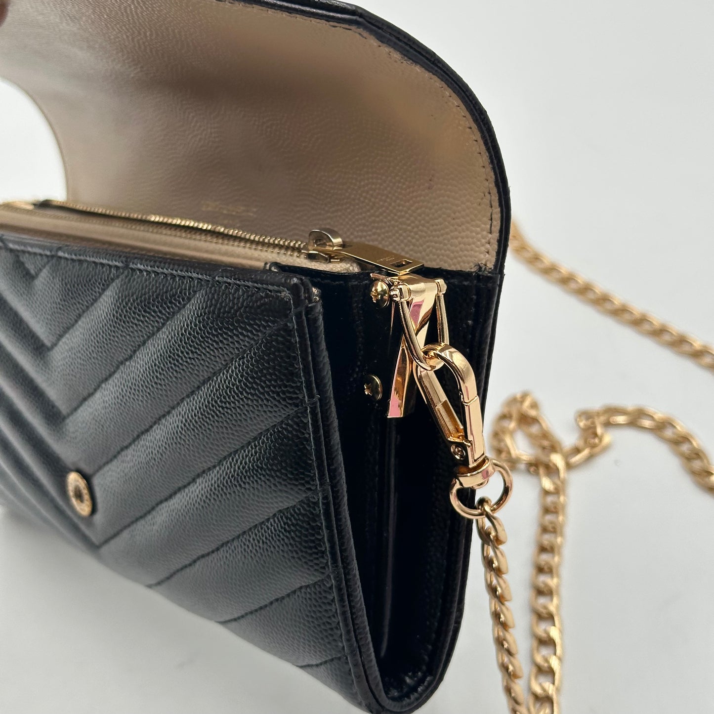 Authentic YSL Cassandre Matelasse Envelope Wallet Crossbody
