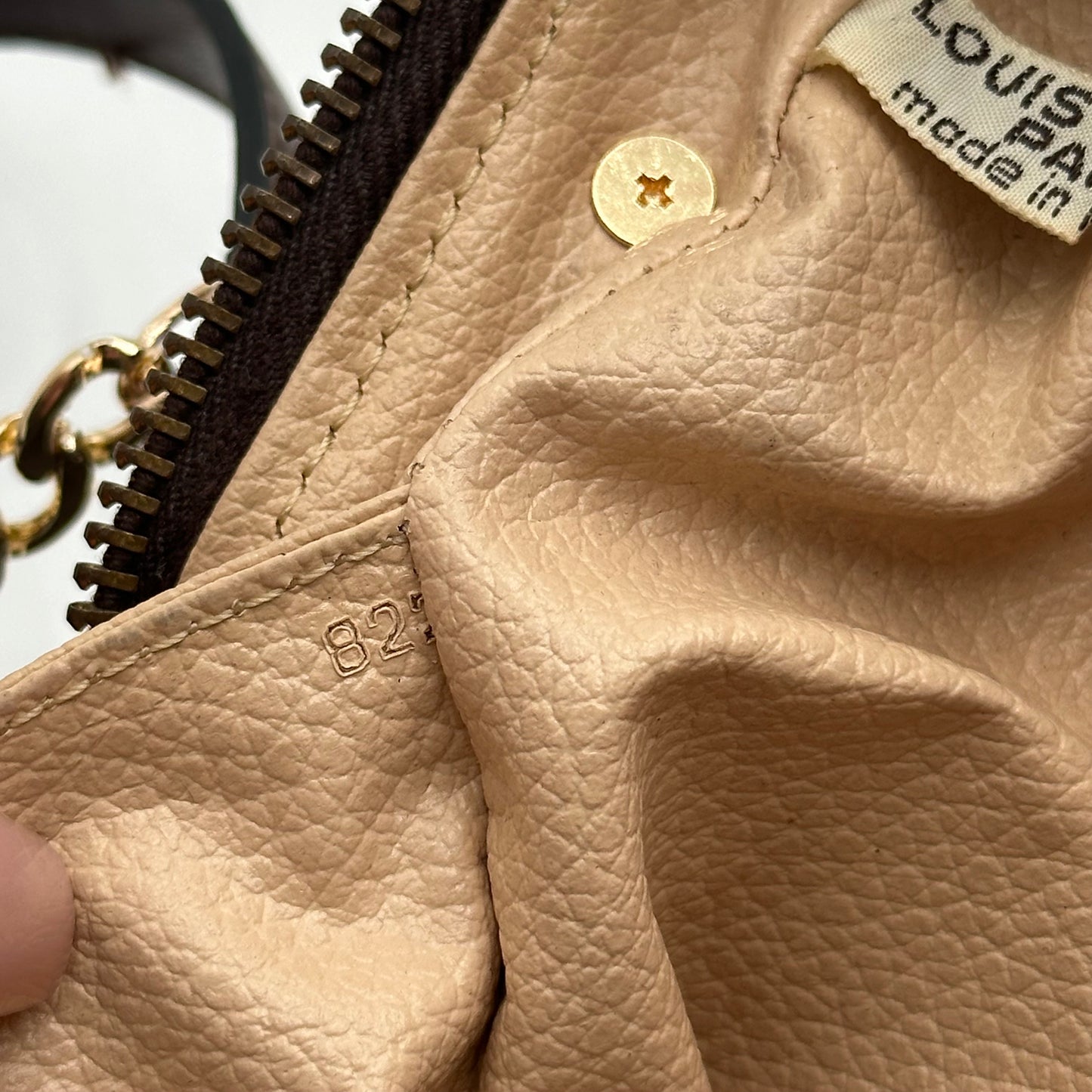 Authentic Louis Vuitton 1982 Monogram Trousse 28 Crossbody