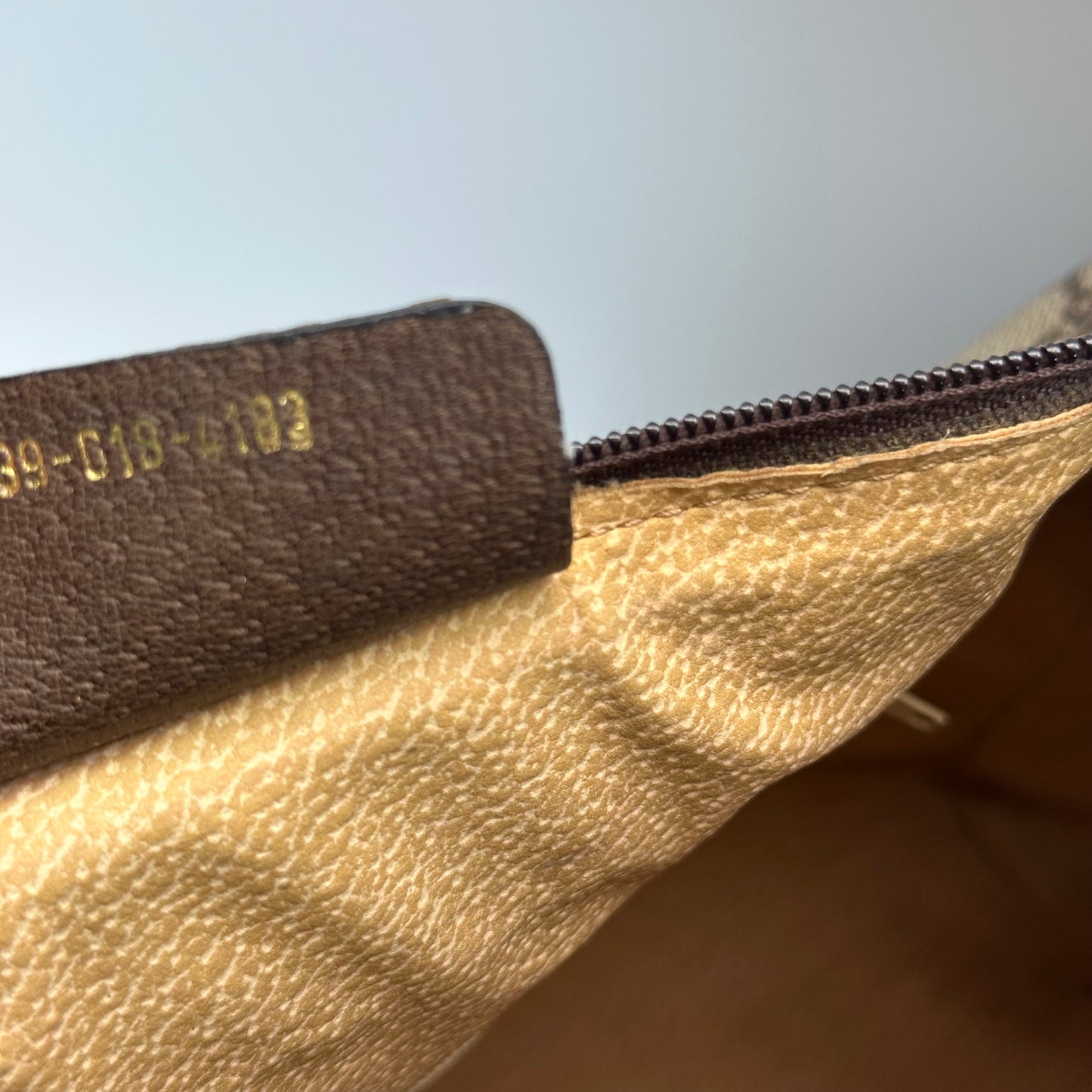 Authentic GUCCI GG Canvas Supreme Boston Handbag
