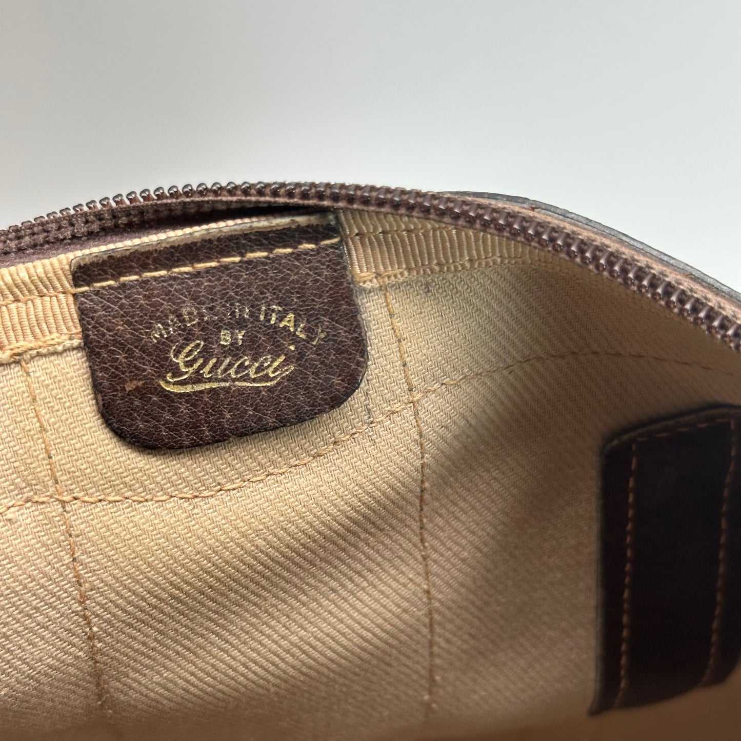 Authentic GUCCI GG Canvas Supreme Boston Handbag