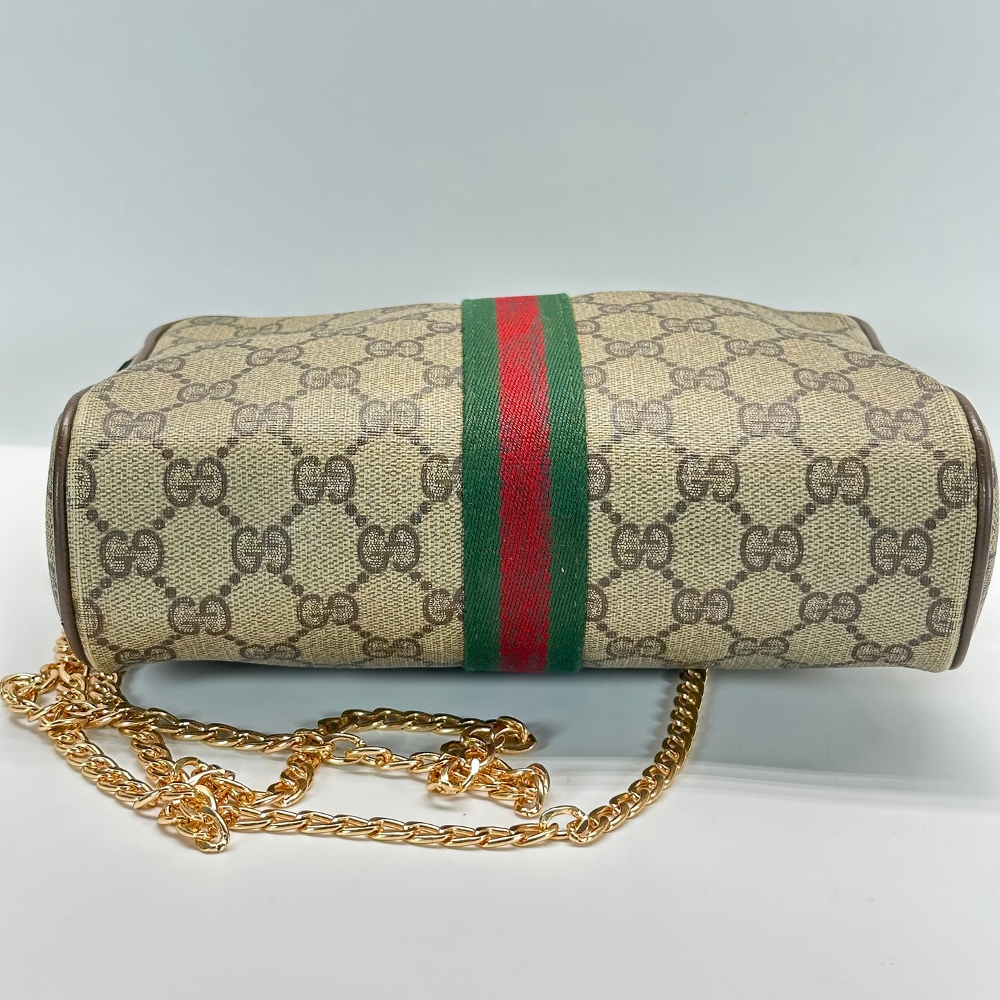 Authentic GUCCI Canvas Supreme Zipper Crossbody