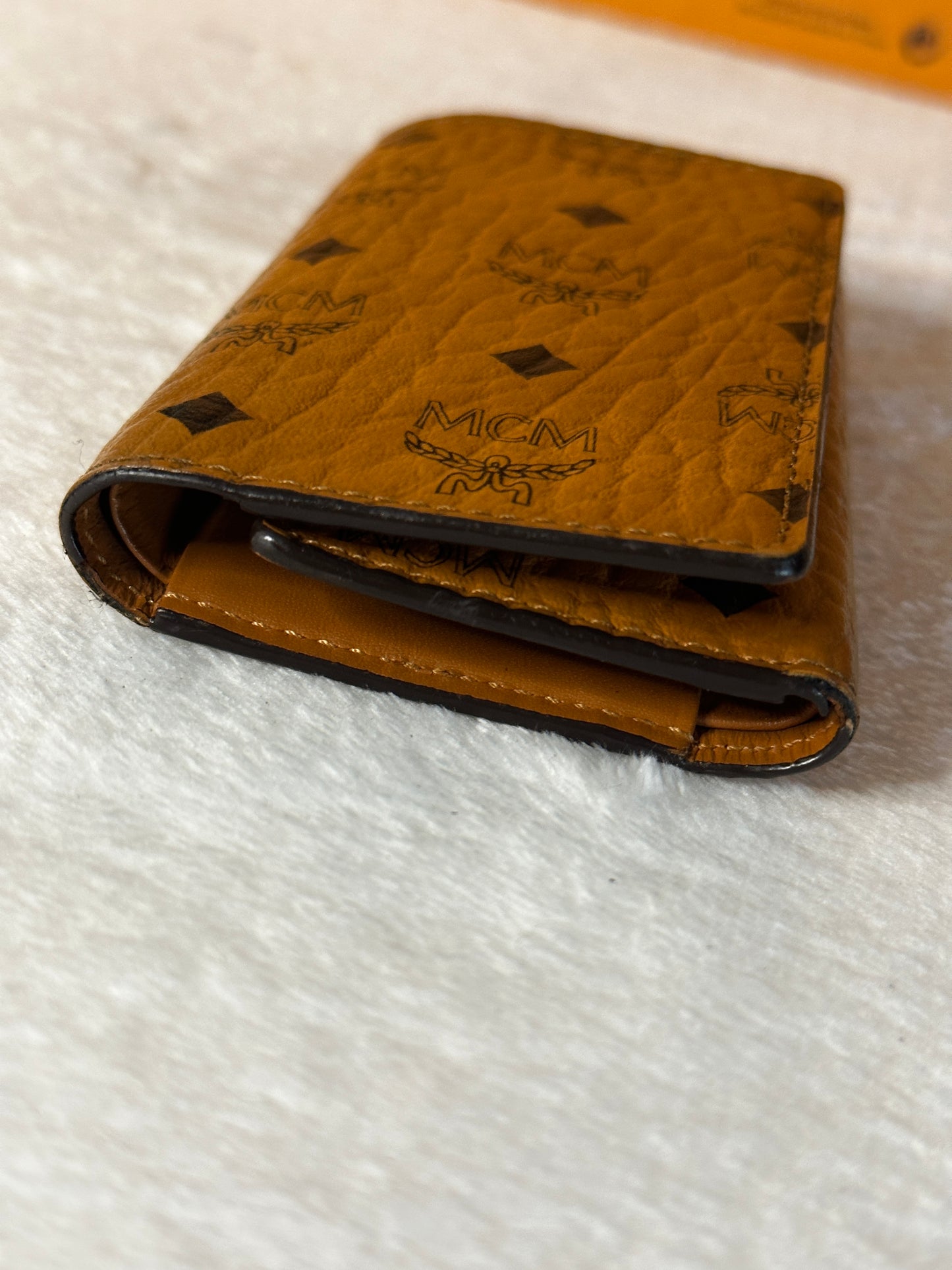 Authentic MCM 4 Key Ring Holder Wallet