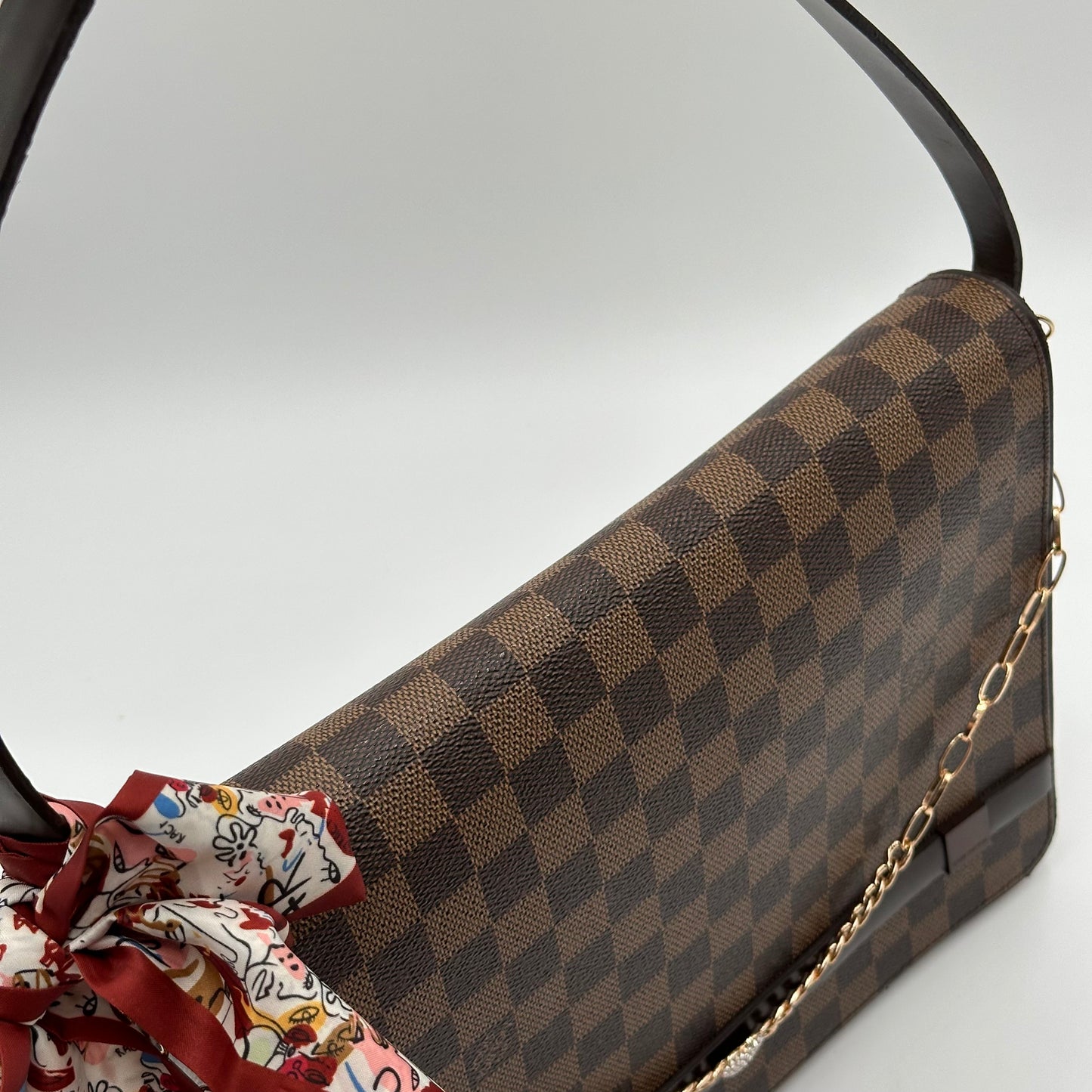 2007 Authentic Louis Vuitton Damier Ebene Tribeca Shoulder Handbag