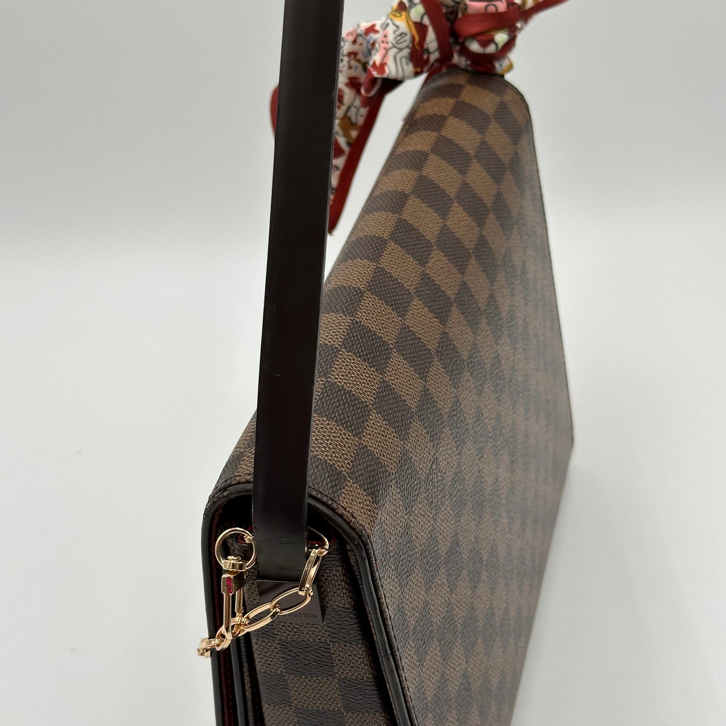 2007 Authentic Louis Vuitton Damier Ebene Tribeca Shoulder Handbag