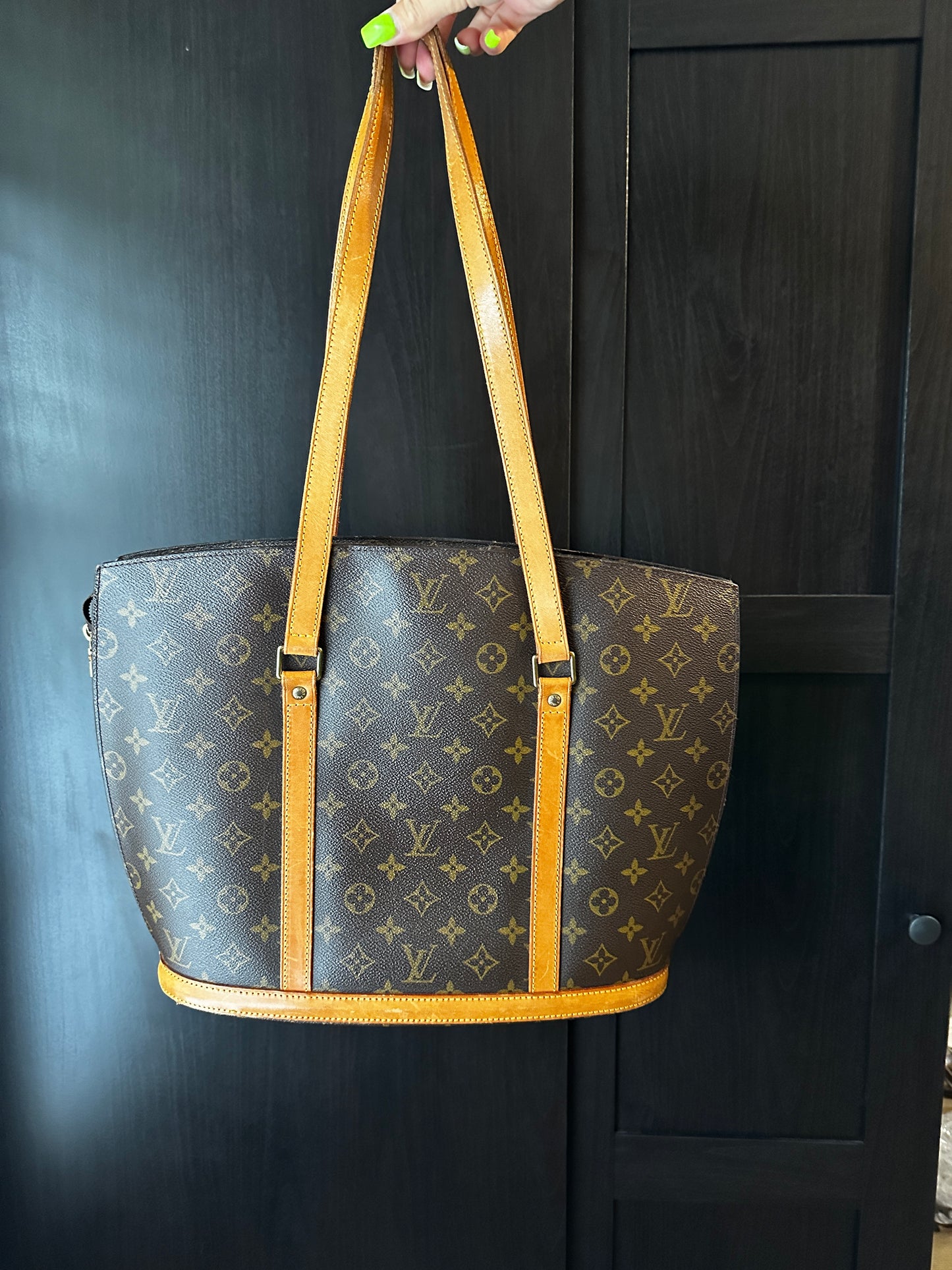 Authentic Louis Vuitton Monogram Babylone Tote