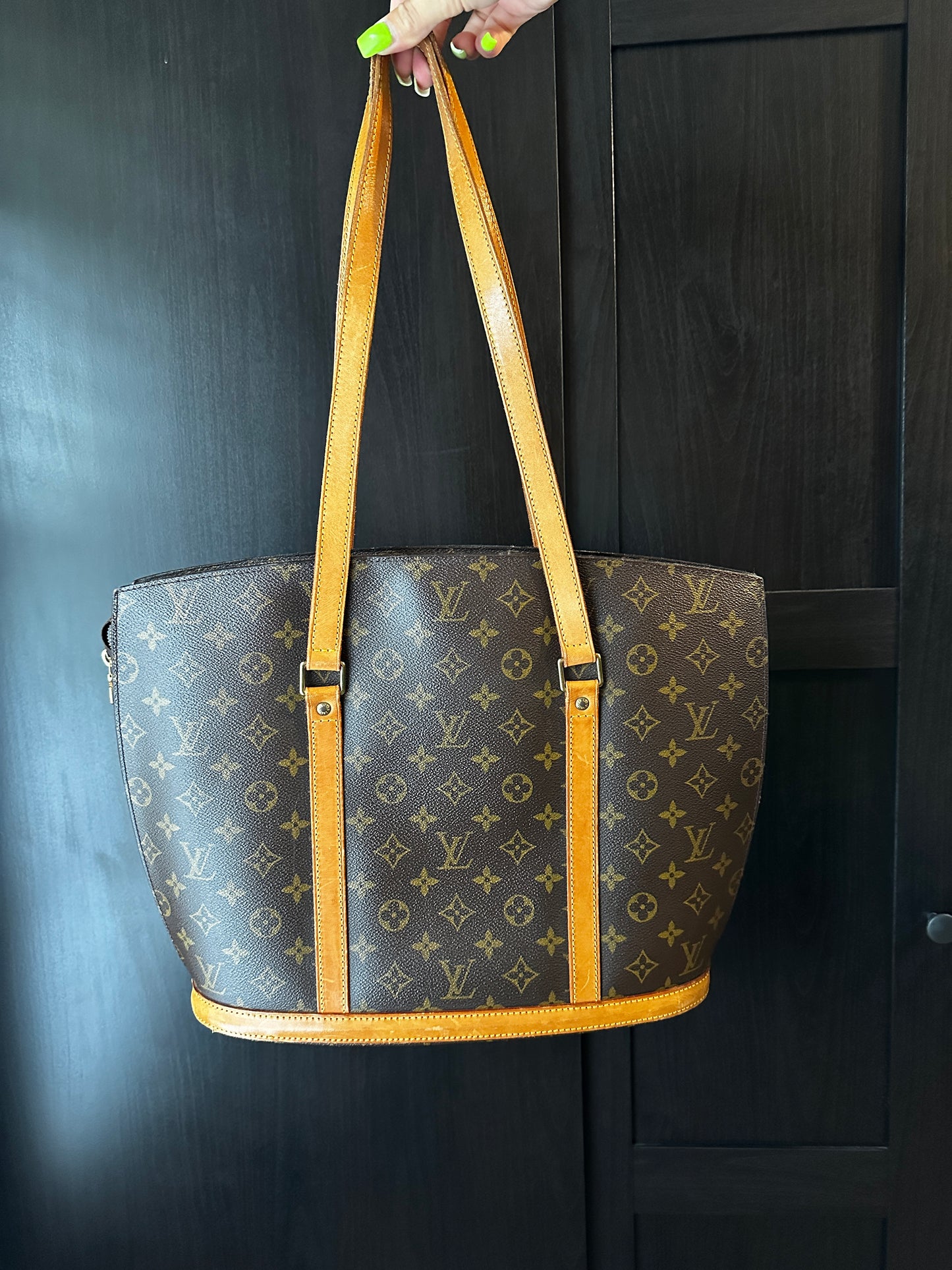 Authentic Louis Vuitton Monogram Babylone Tote