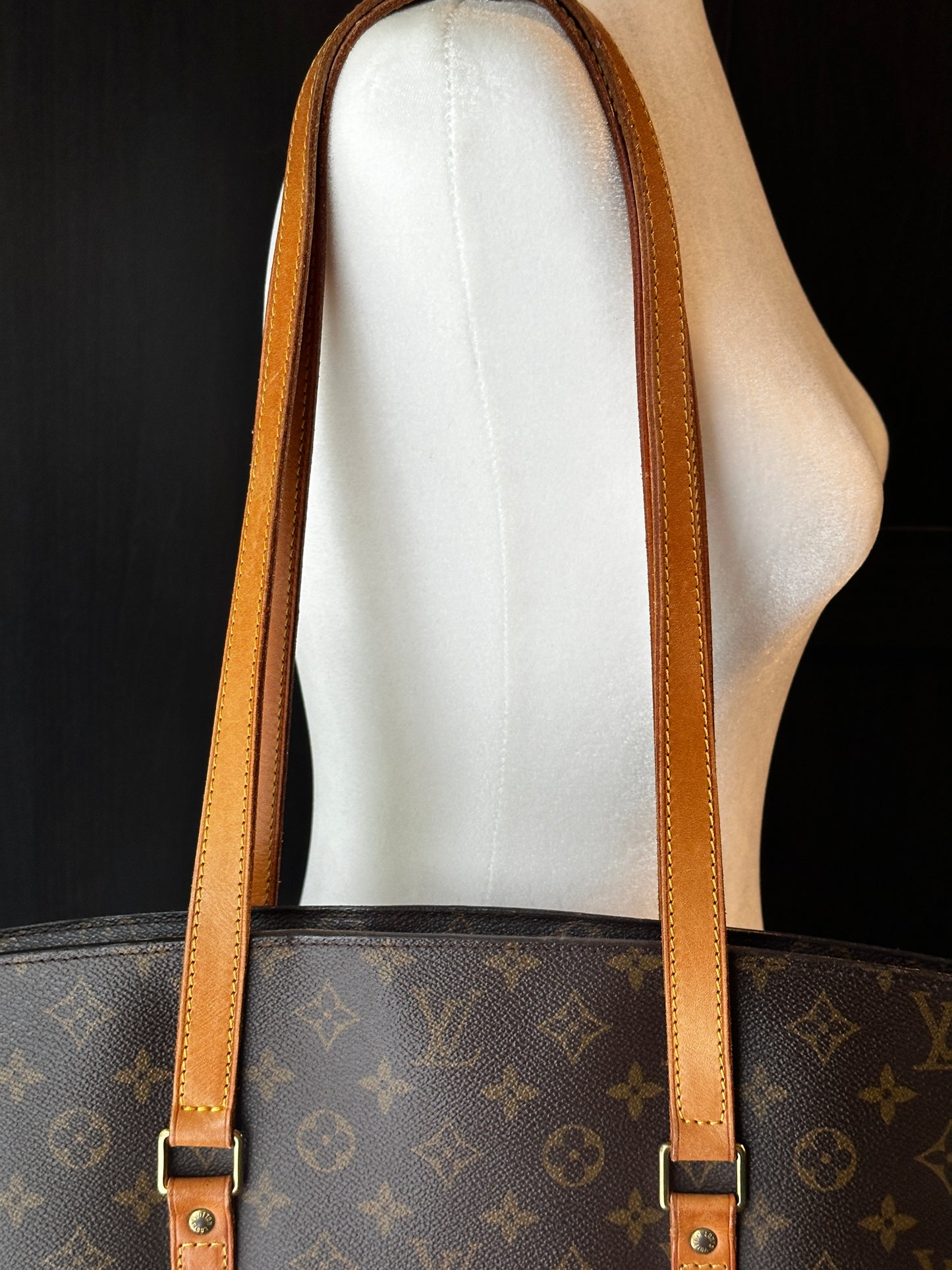 Authentic Louis Vuitton Monogram Babylone Tote