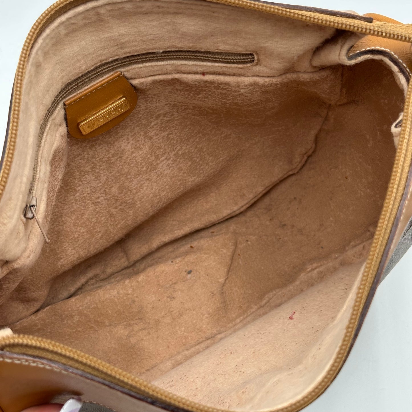Authentic GUCCI Vintage GG Monogram Canvas Crossbody