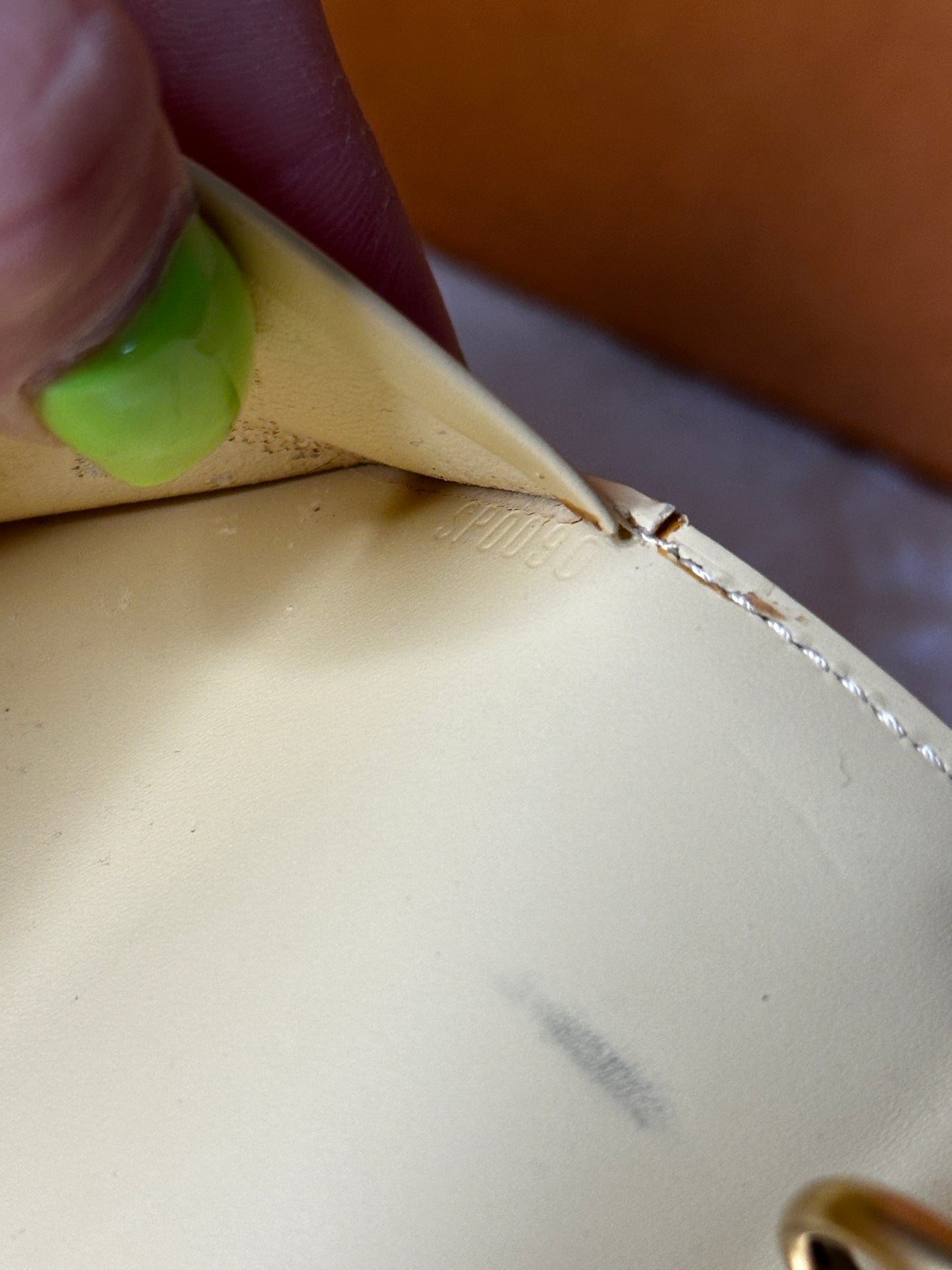 Authentic Louis Vuitton Yellow Epi Agenda MM