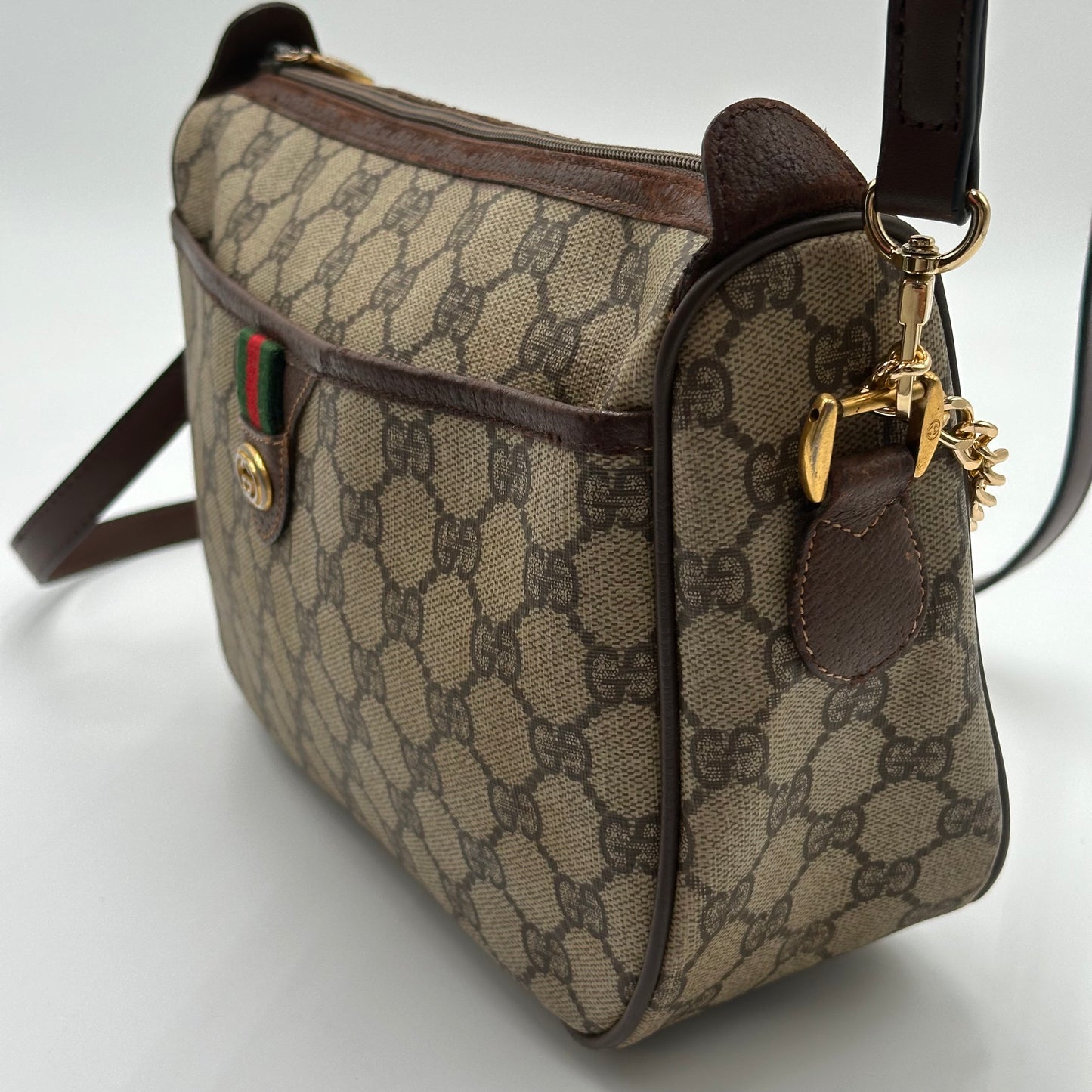 Authentic GUCCI GG Sherry Vintage Crossbody