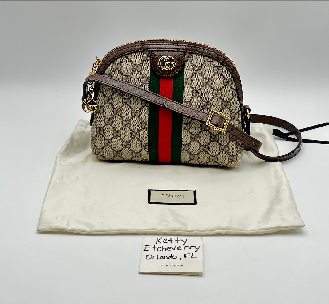 Authentic GUCCI GG Ophidia Small Shoulder Bag