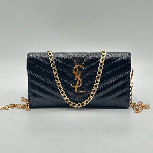 Authentic YSL Cassandre Matelasse Envelope Wallet Crossbody