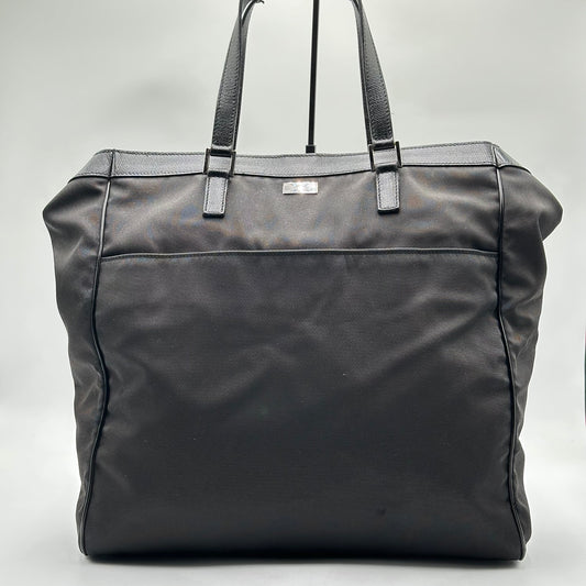 Authentic GUCCI Black Extra Large Hand Tote
