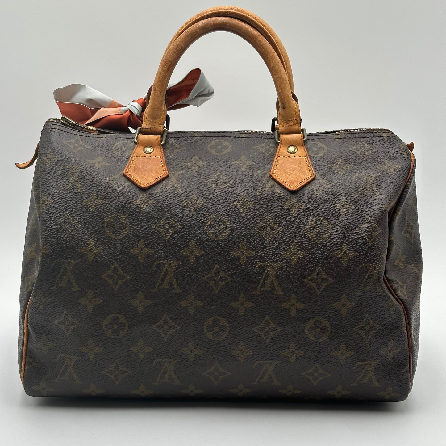 Authentic Louis Vuitton 1989 Monogram Speedy 30 Handbag