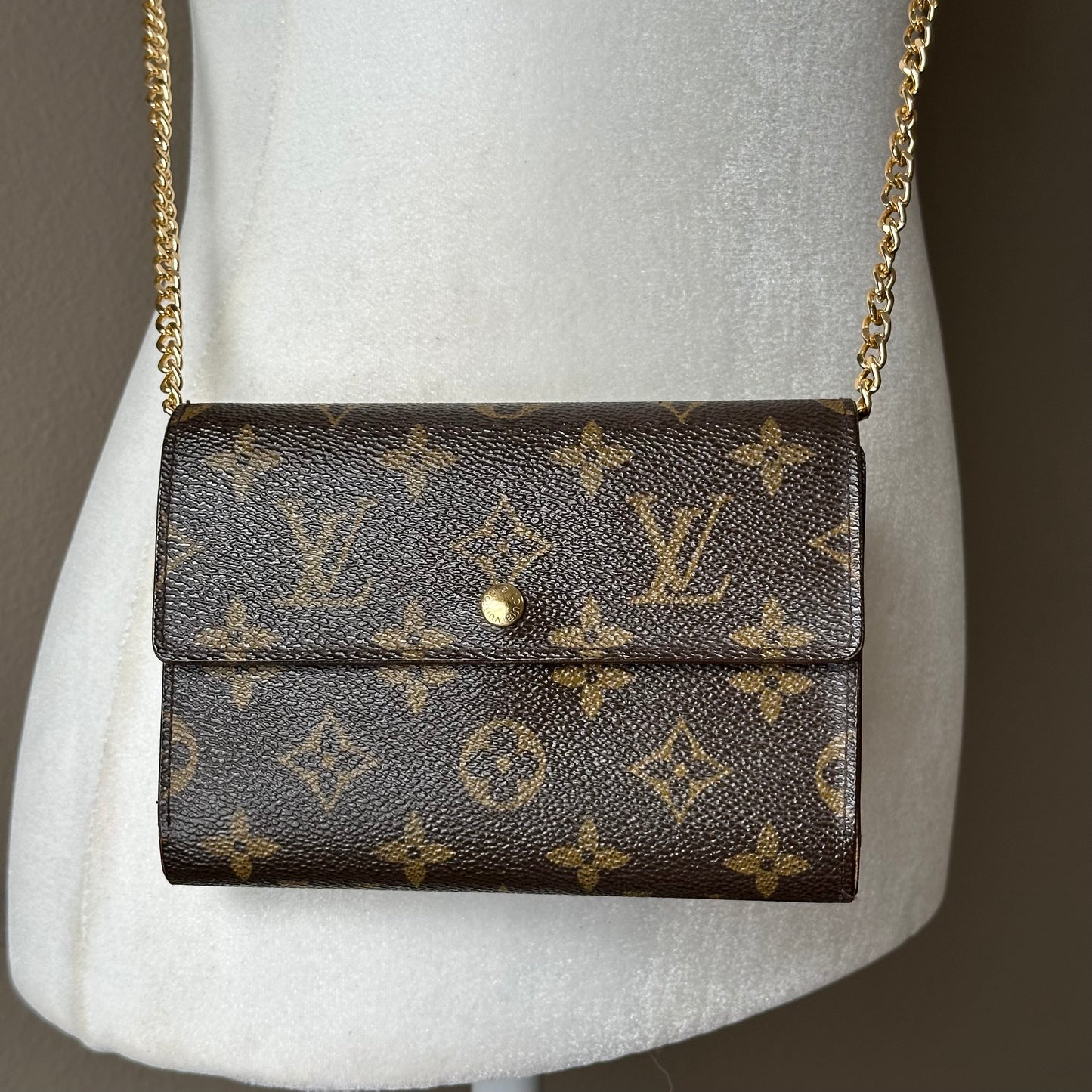 Authentic LV Crossbody and Wallet