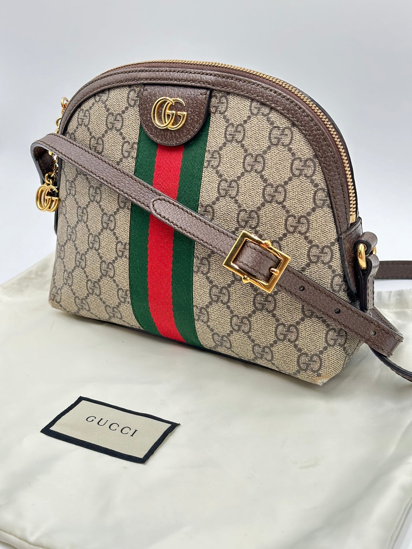 Authentic GUCCI GG Ophidia Small Shoulder Bag