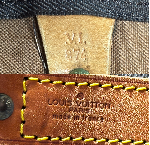 Authentic Louis Vuitton Monogram Keepall 55 Bandouliere