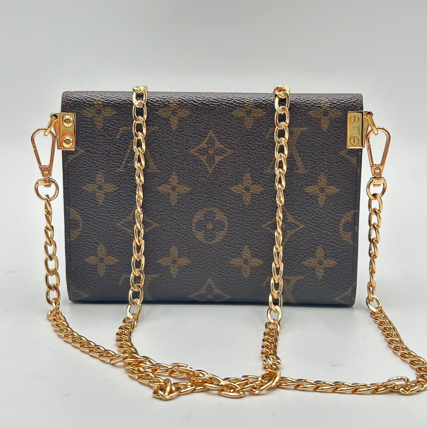 Authentic 1994 Louis Vuitton Monogram Trifold Bilets Wallet Crossbody