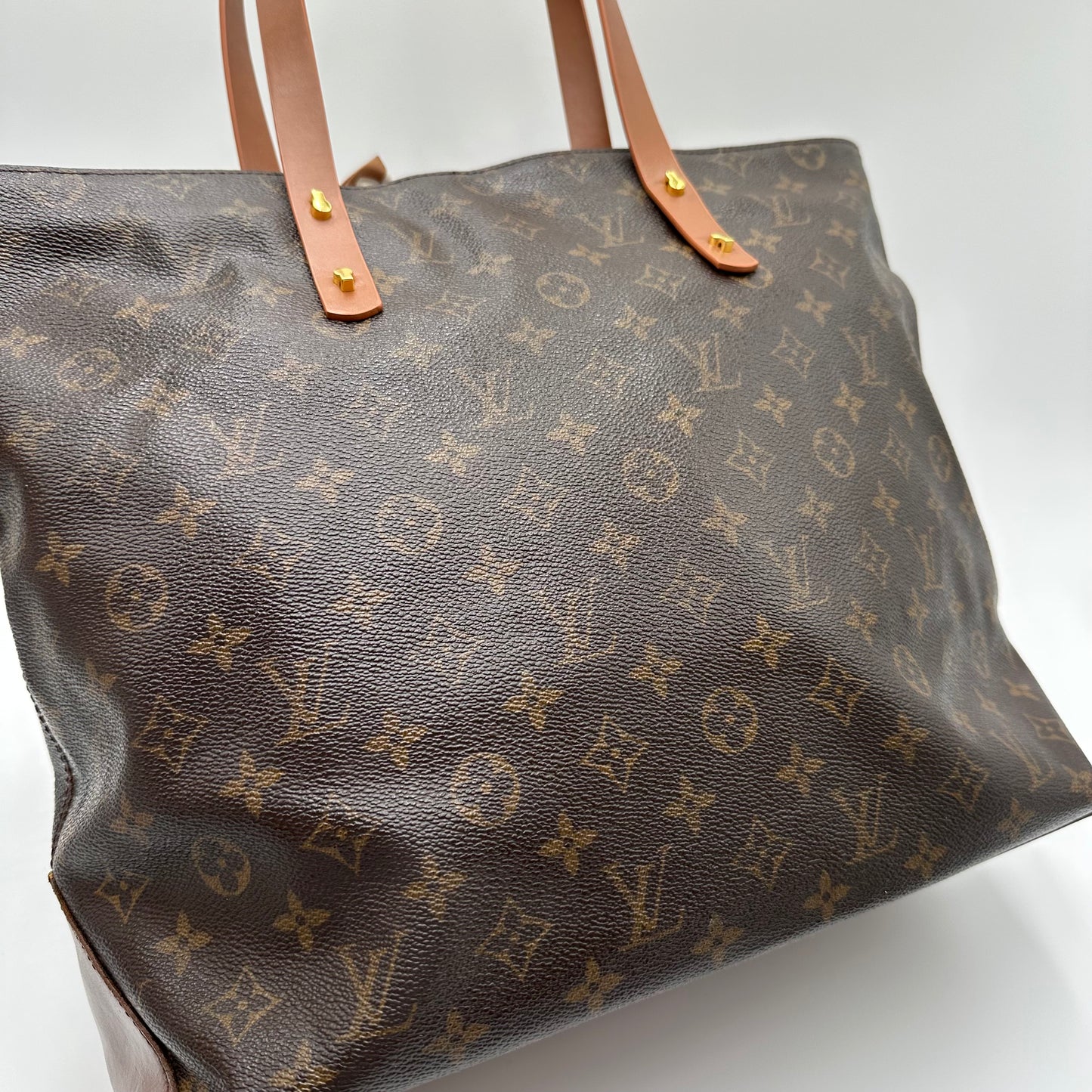 Authentic Louis Vuitton 1999 Monogram Cabas Mezzo Tote