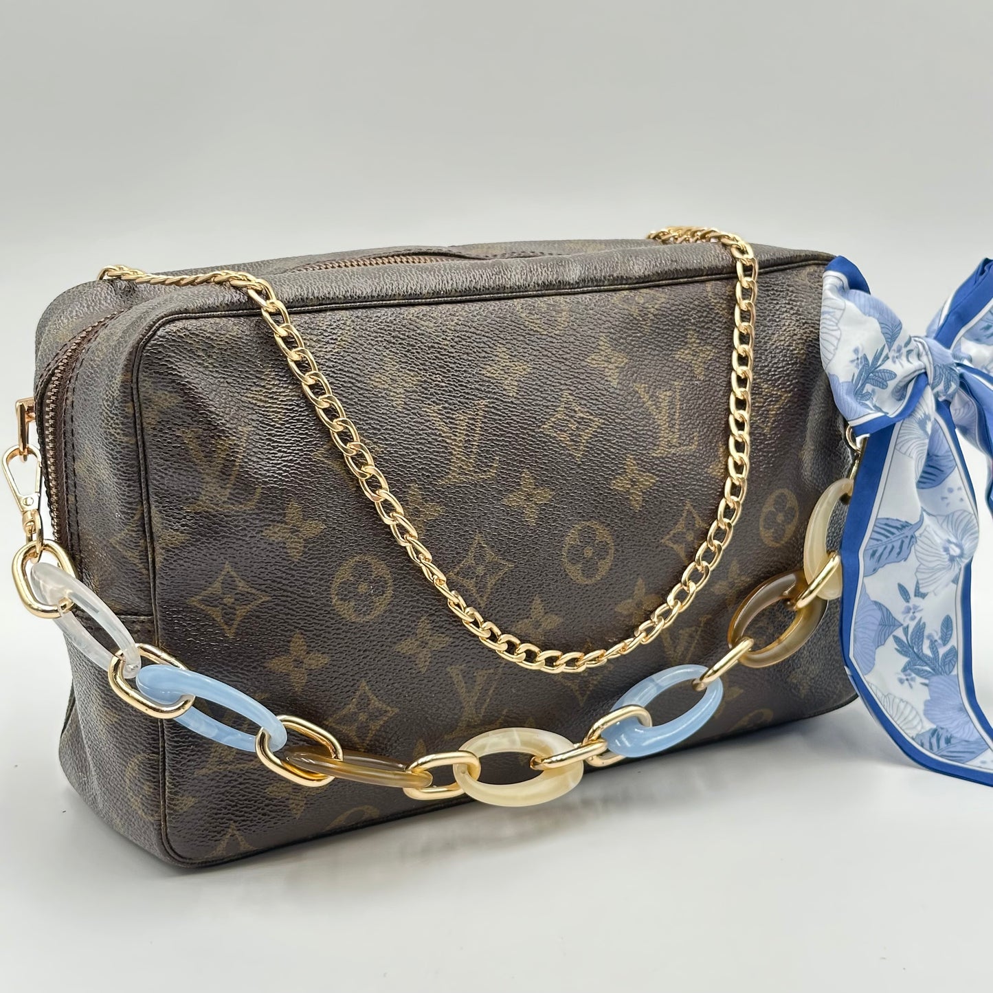 Authentic Louis Vuitton 1996 Monogram Trousse Crossbody