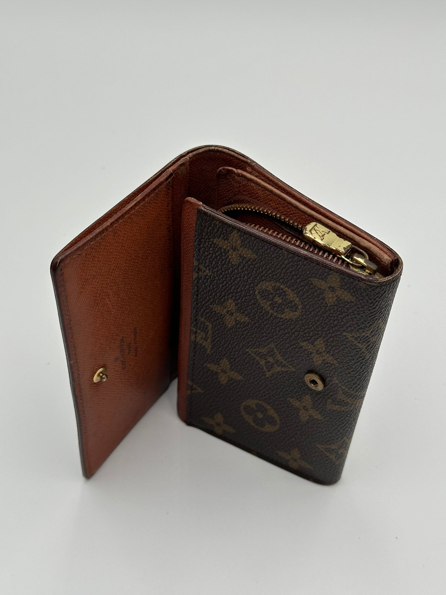 Authentic Louis Vuitton 1999 Monogram Pochette Accessoires Crossbody +1995 Mono Wallet