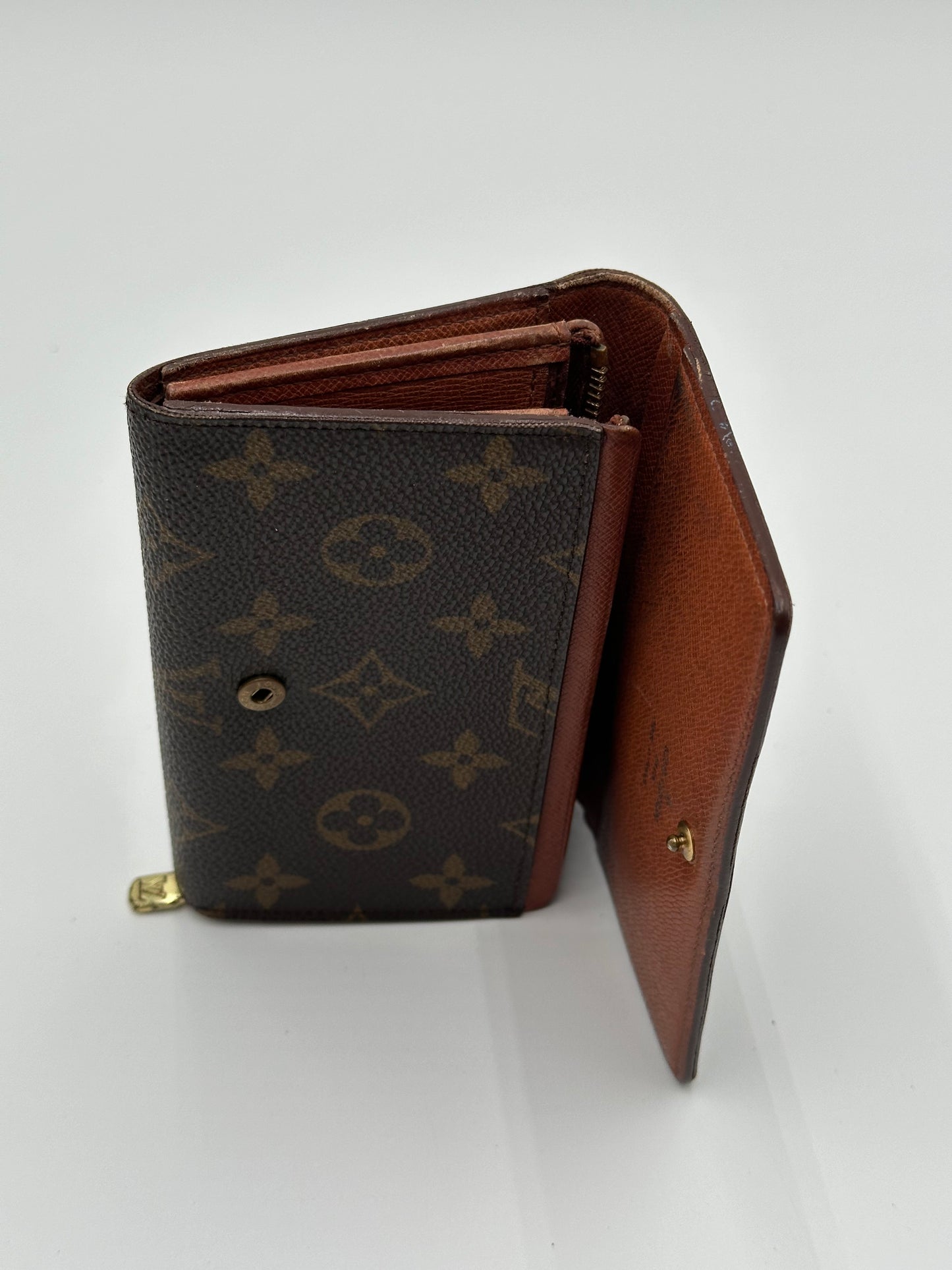 Authentic Louis Vuitton 1999 Monogram Pochette Accessoires Crossbody +1995 Mono Wallet