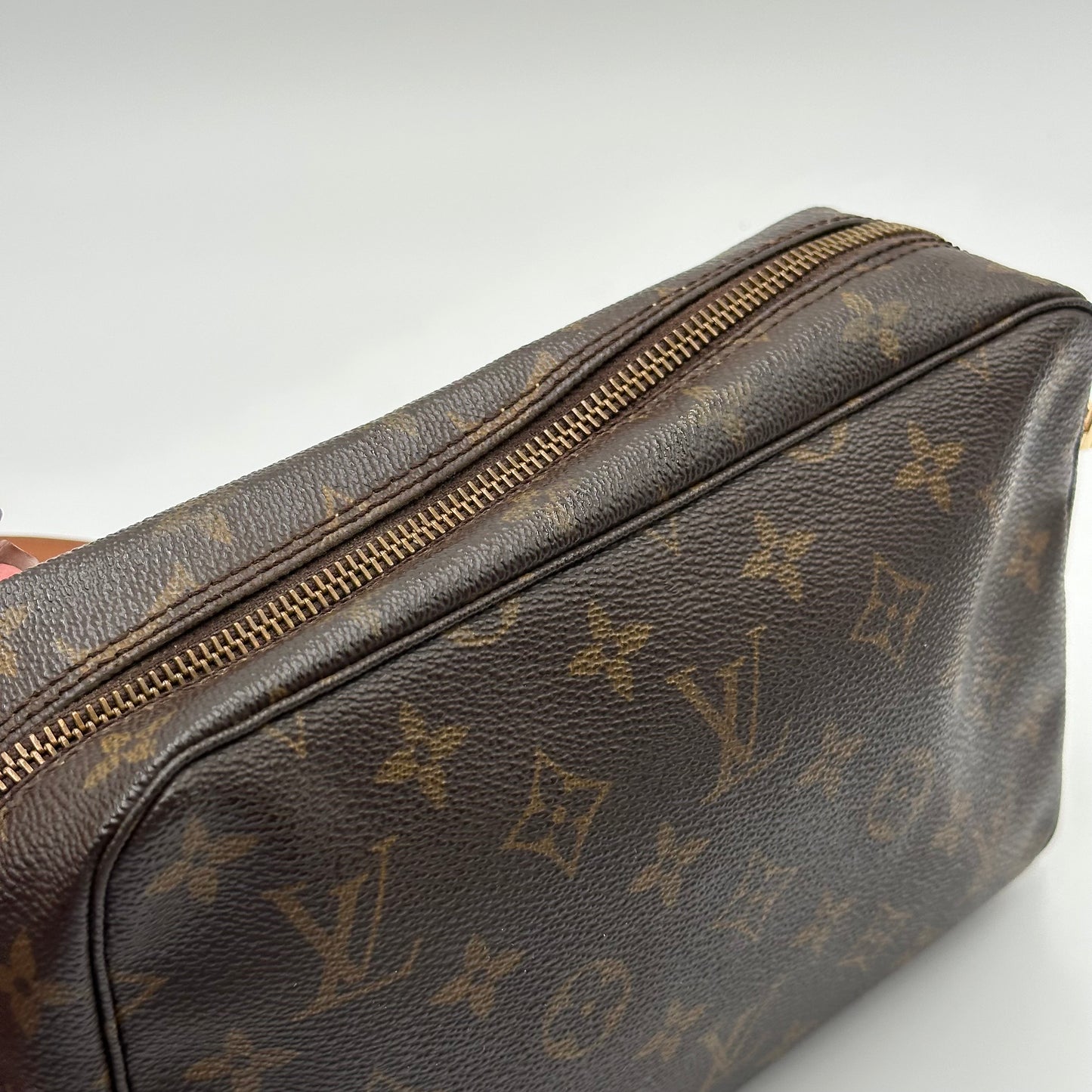 Authentic Louis Vuitton 1988 Monogram Trousse Crossbody